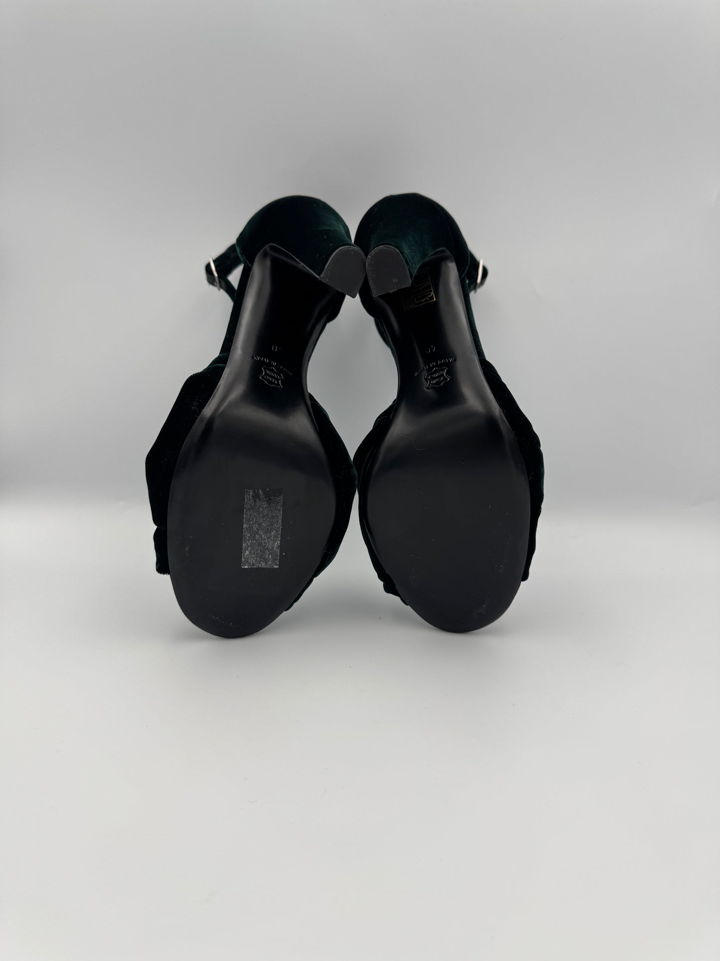 Scanlan Theodore Green Velvet Heels Sz40