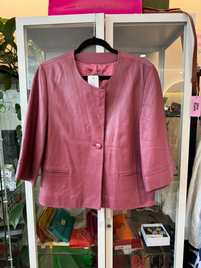 Target soft leather jacket Sz 12 (R95)