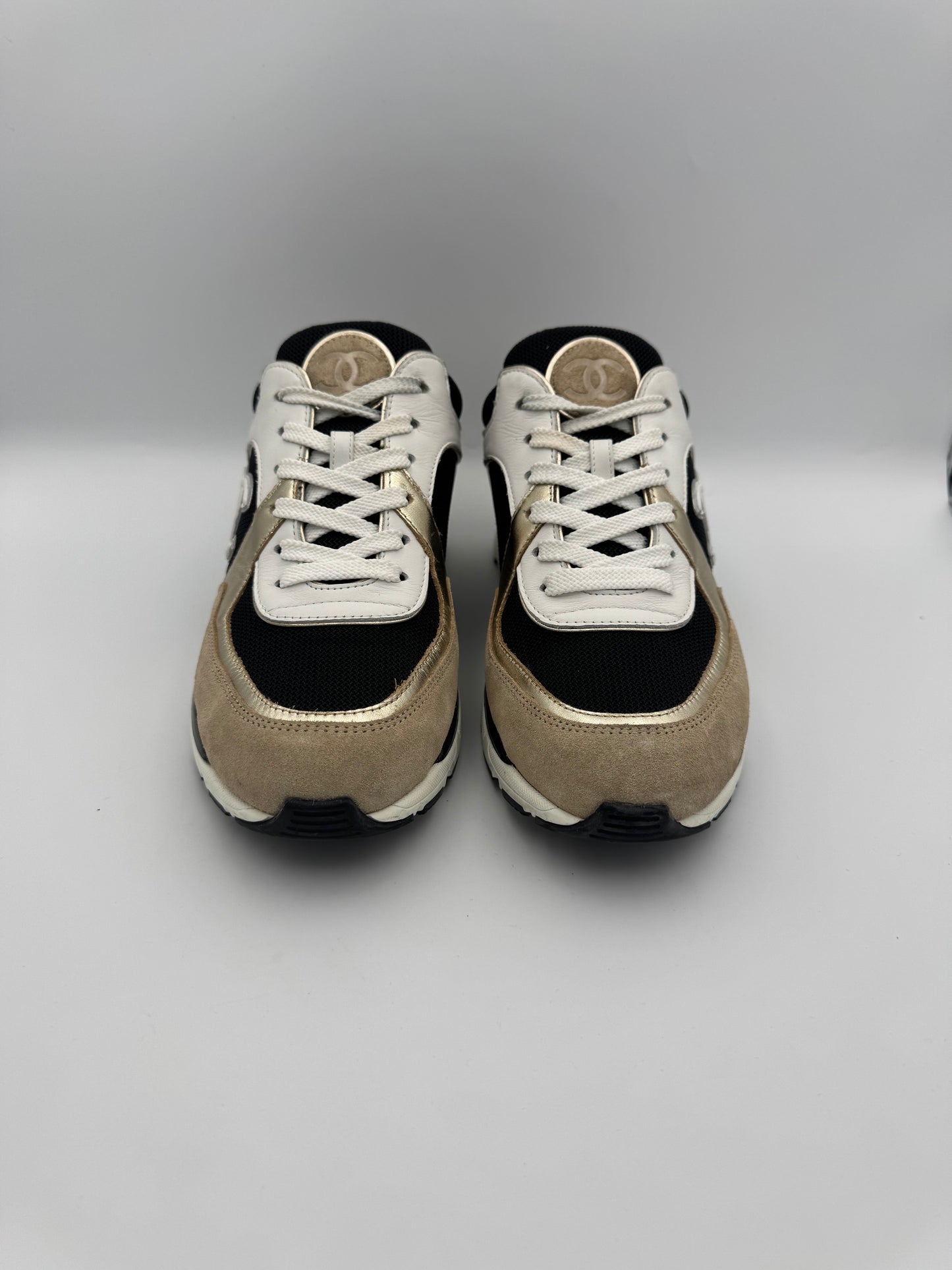 Chanel Tricolour Sneakers Size 40