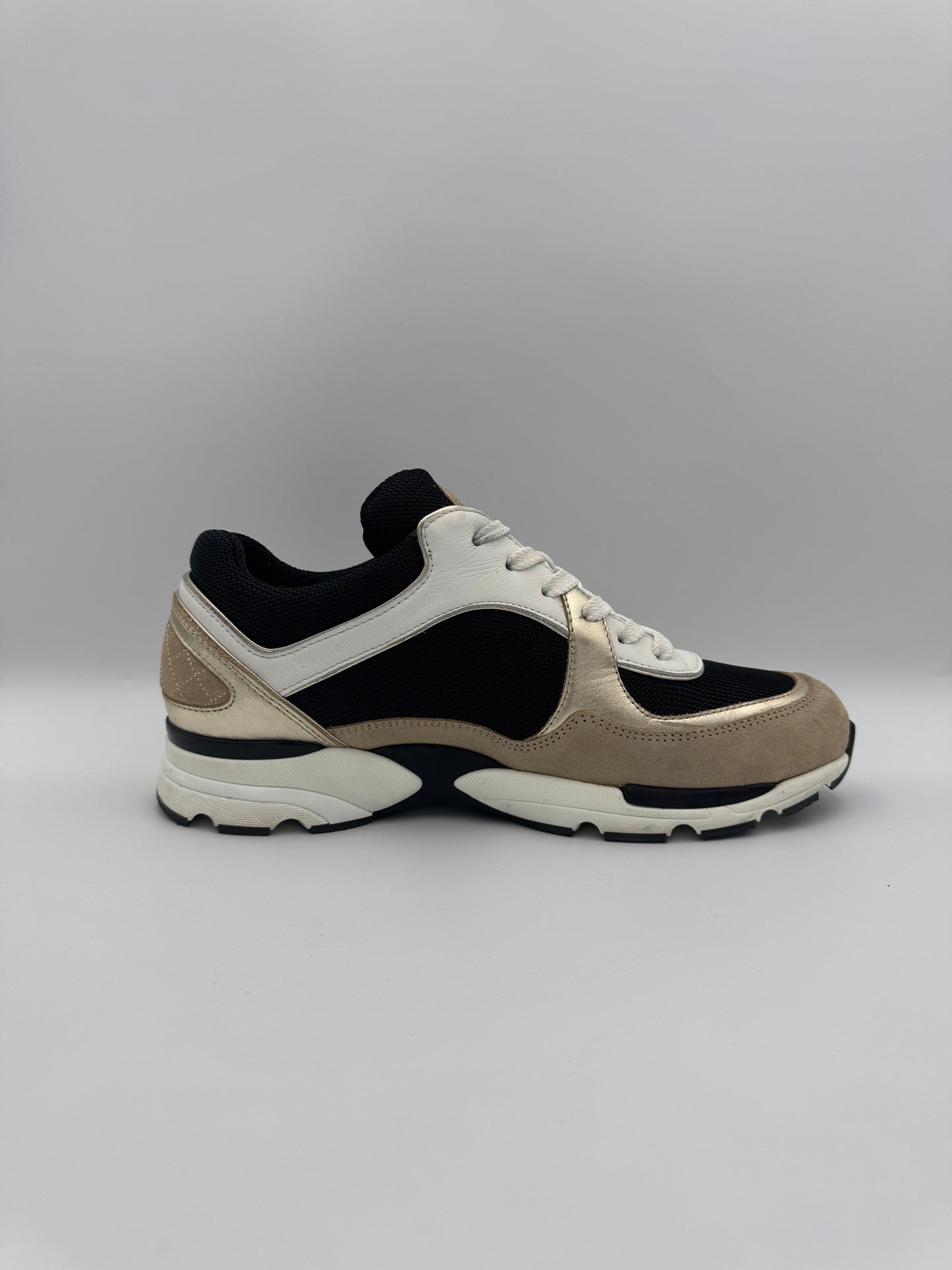 Chanel Tricolour Sneakers Size 40