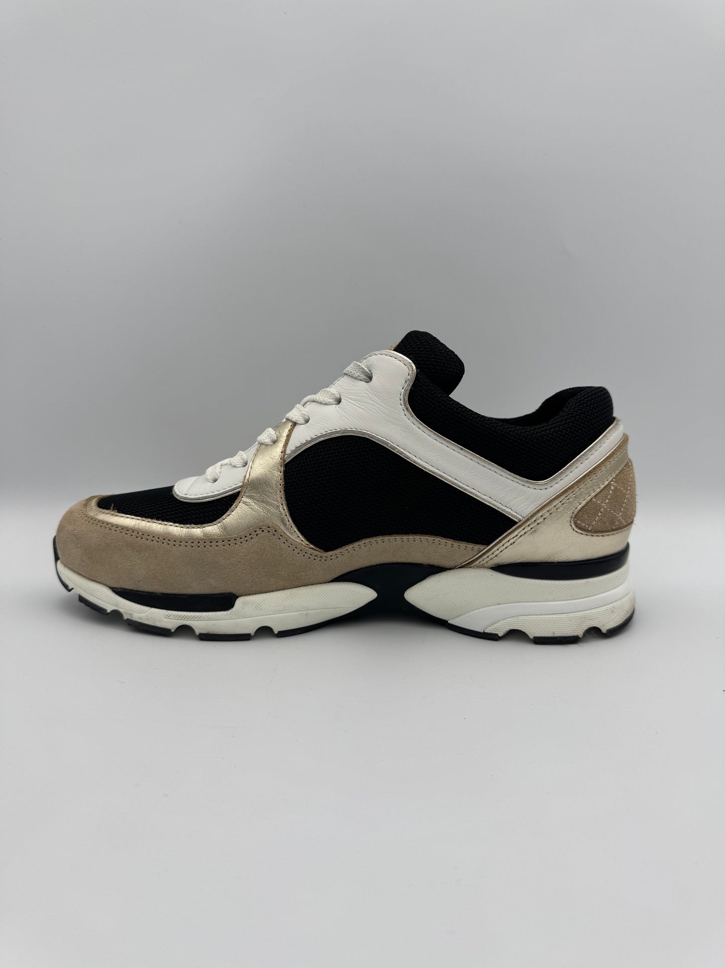 Chanel Tricolour Sneakers Size 40