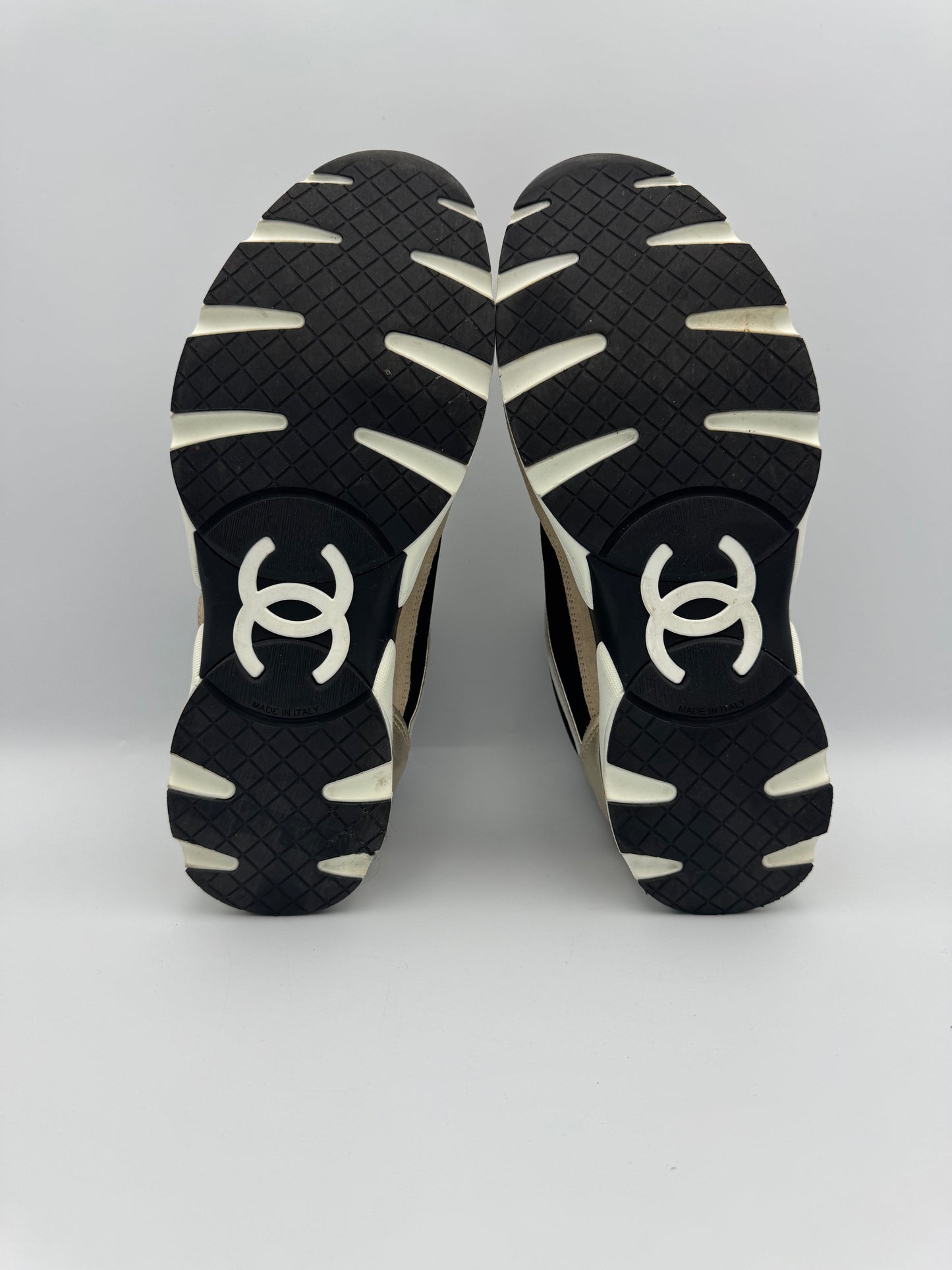 Chanel Tricolour Sneakers Size 40