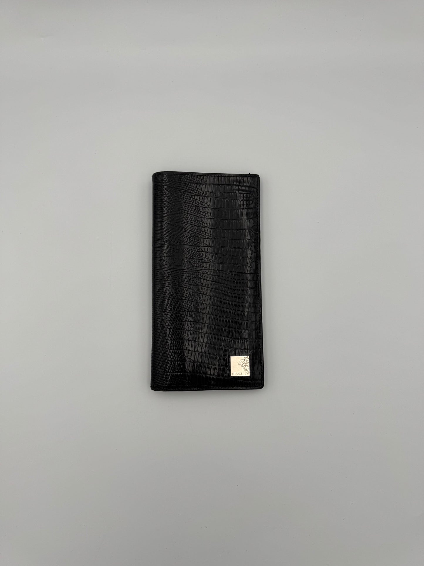 VERSACE Donna Printed Leather Wallet, Full Set
