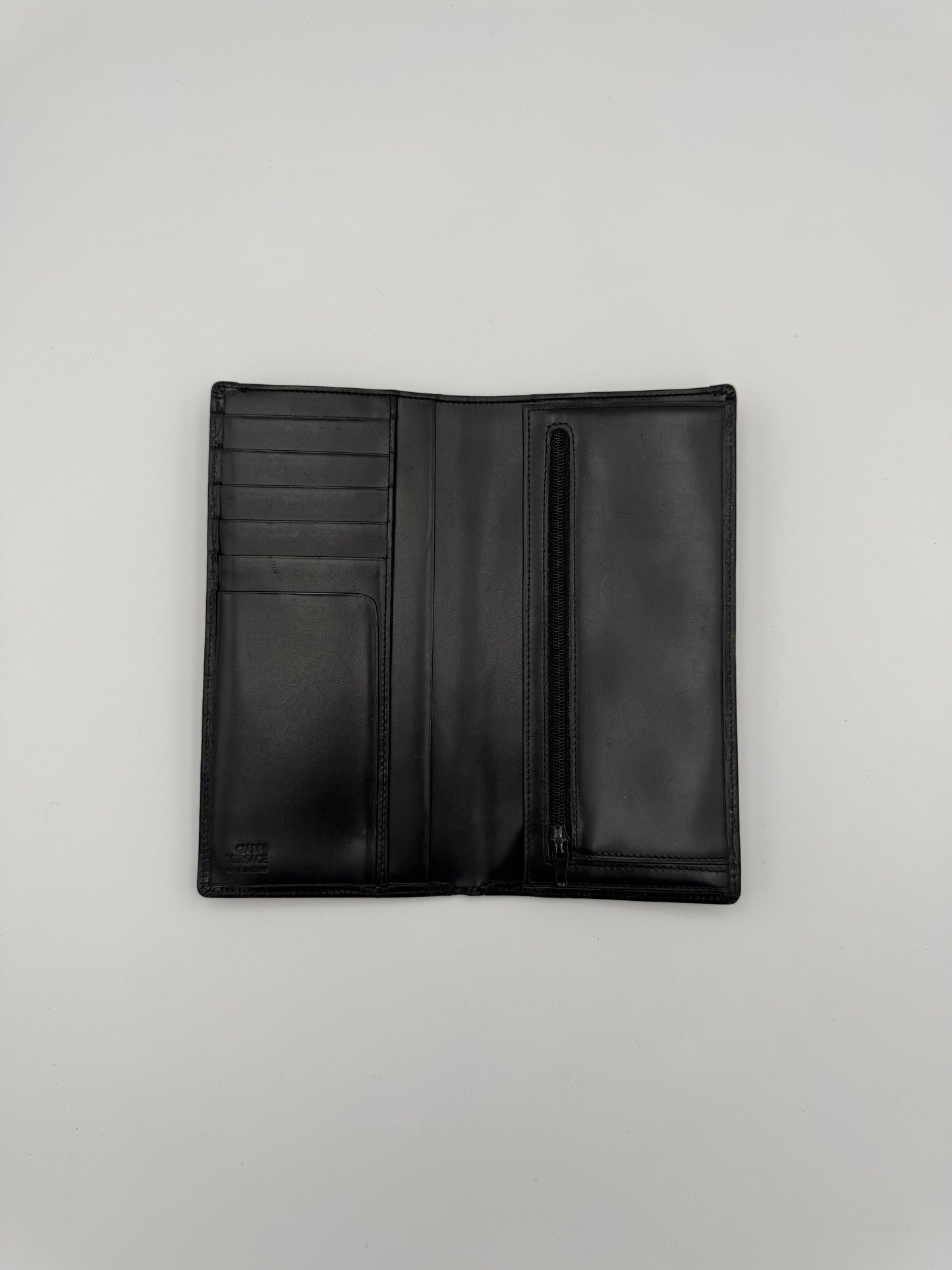 VERSACE Donna Printed Leather Wallet, Full Set