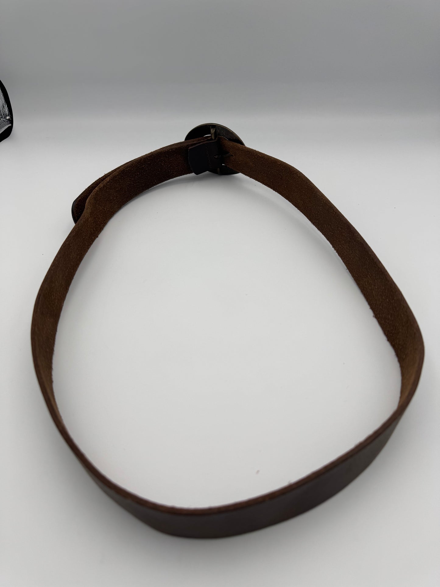 Just Jeans brown leather belt - size L