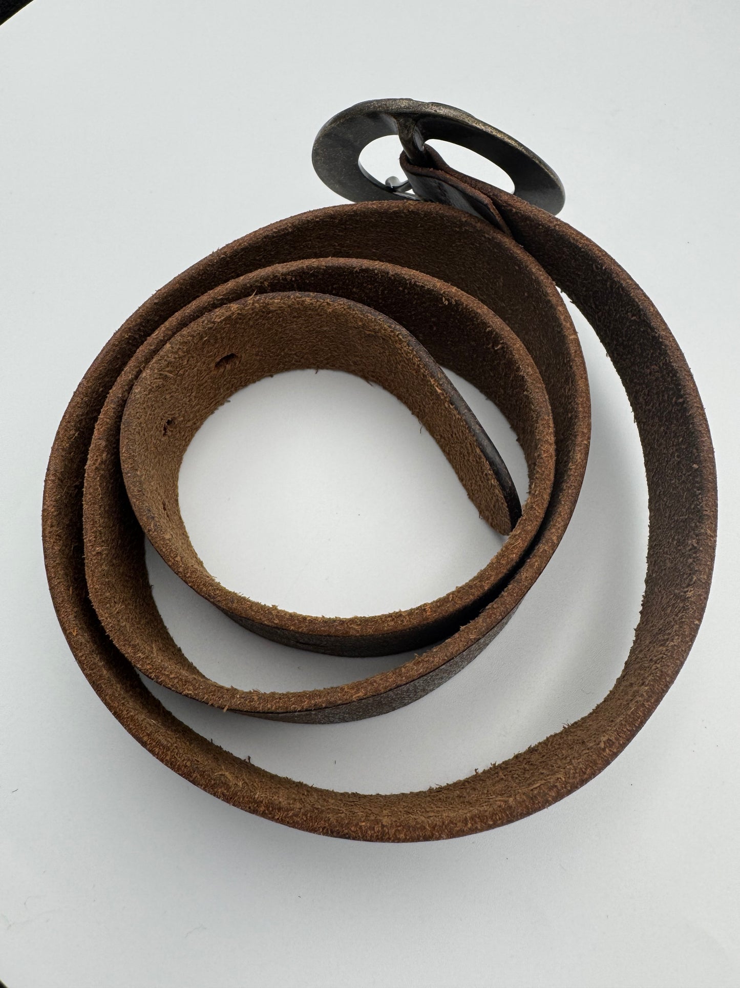 Just Jeans brown leather belt - size L