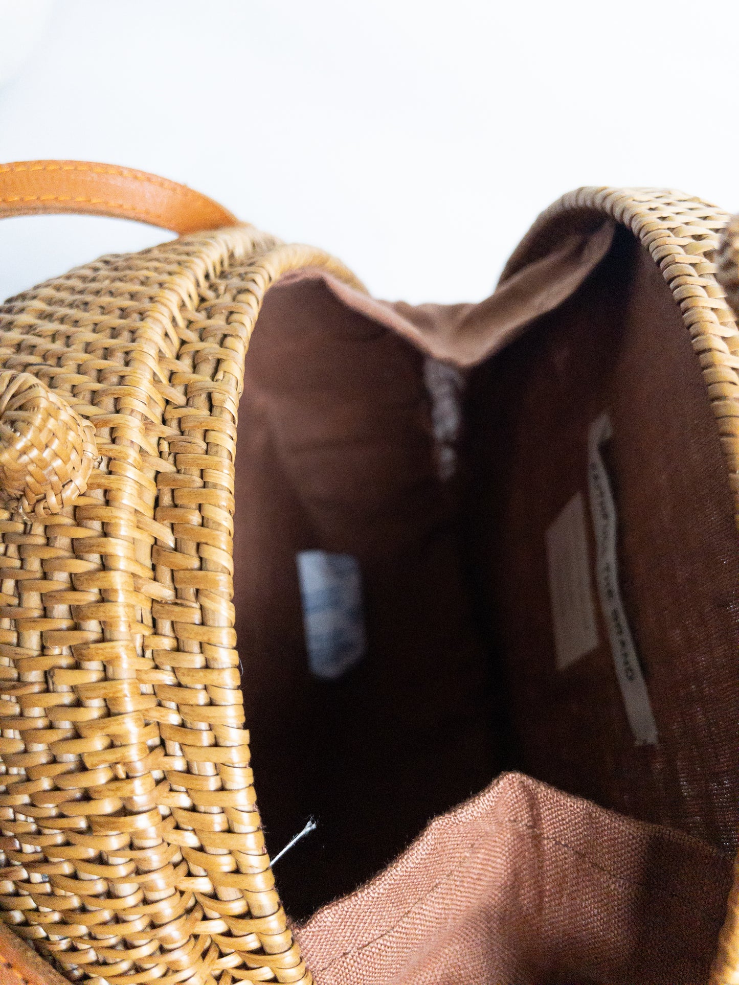 FAITHFULL The Brand Round Rattan Bag NWT