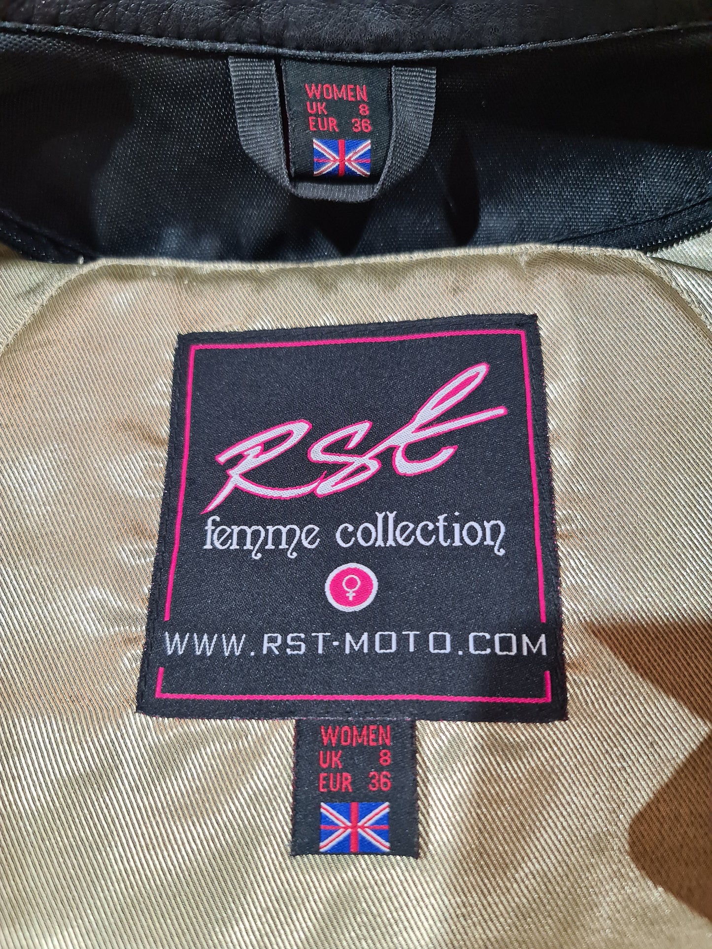 RST Padded Biker Jacket - size 8