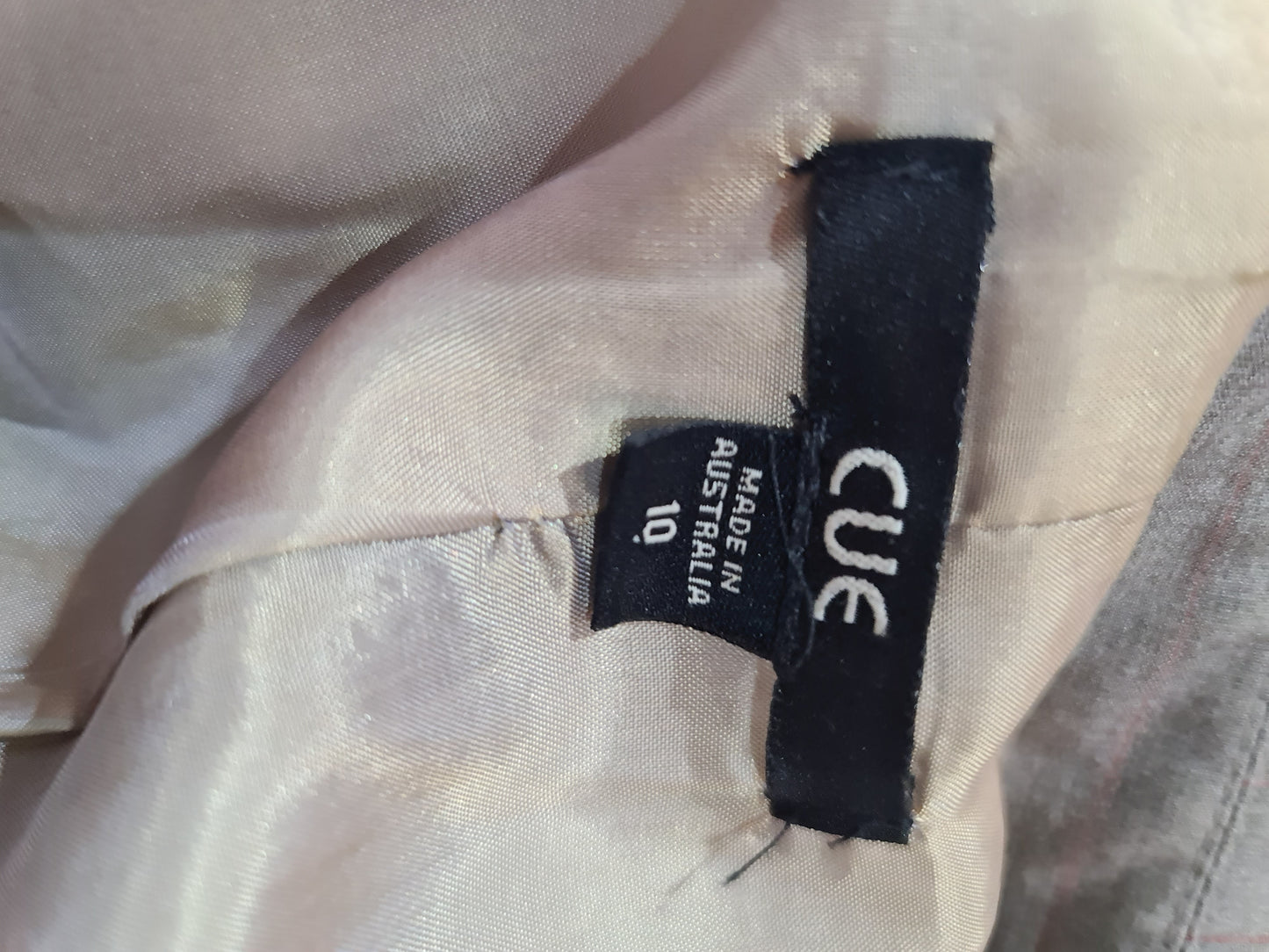 Cue Brown Blazer - size 10