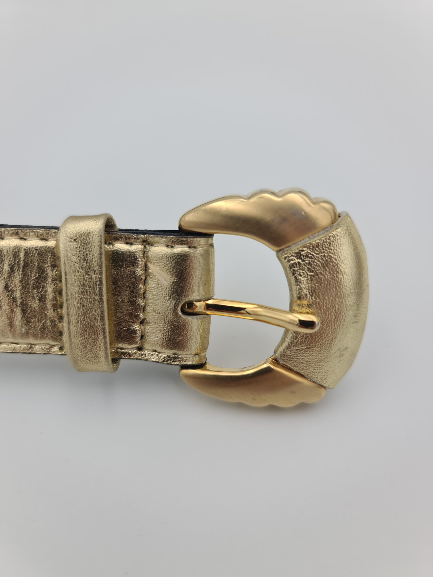 Vintage EB Everlyn gold belt