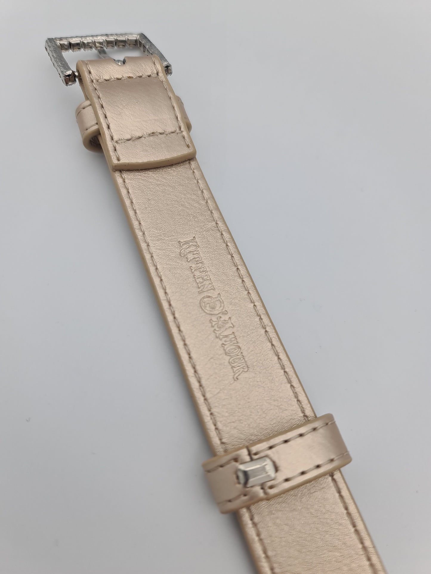 Kitten D'Amour gold coloured belt