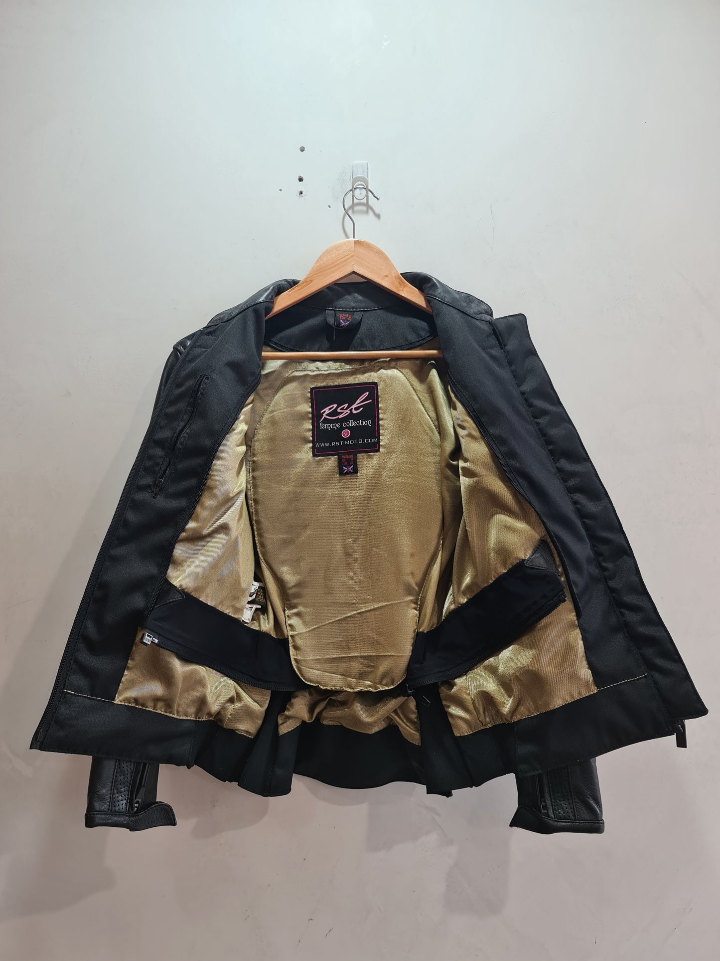 RST Padded Biker Jacket - size 8