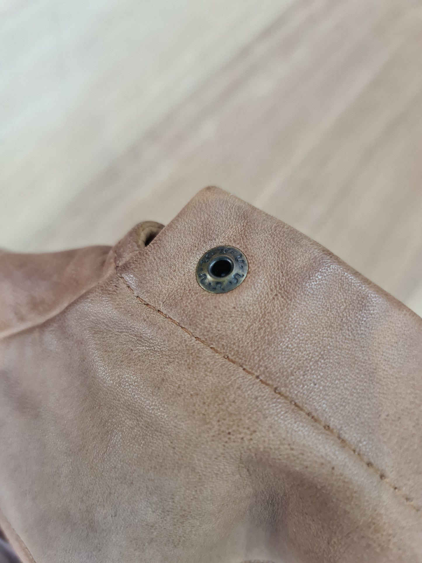 Lucky Brand Brown Leather Jacket - size S