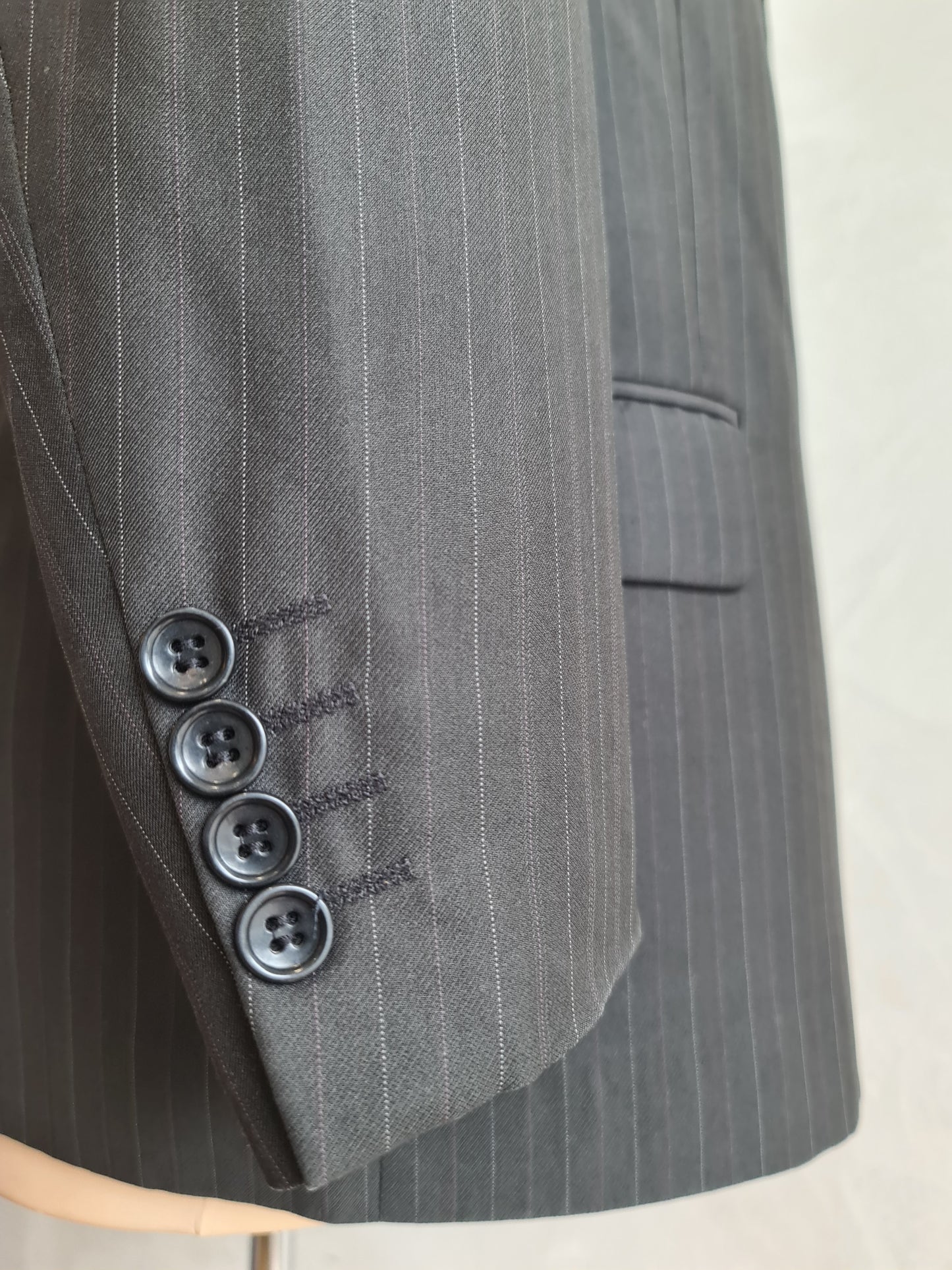 Vintage Muller's Striped Blazer -size L