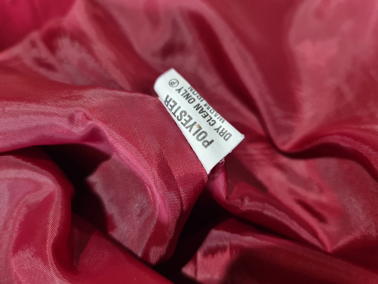 Vintage Malcolm Red Long Jacket- size 12