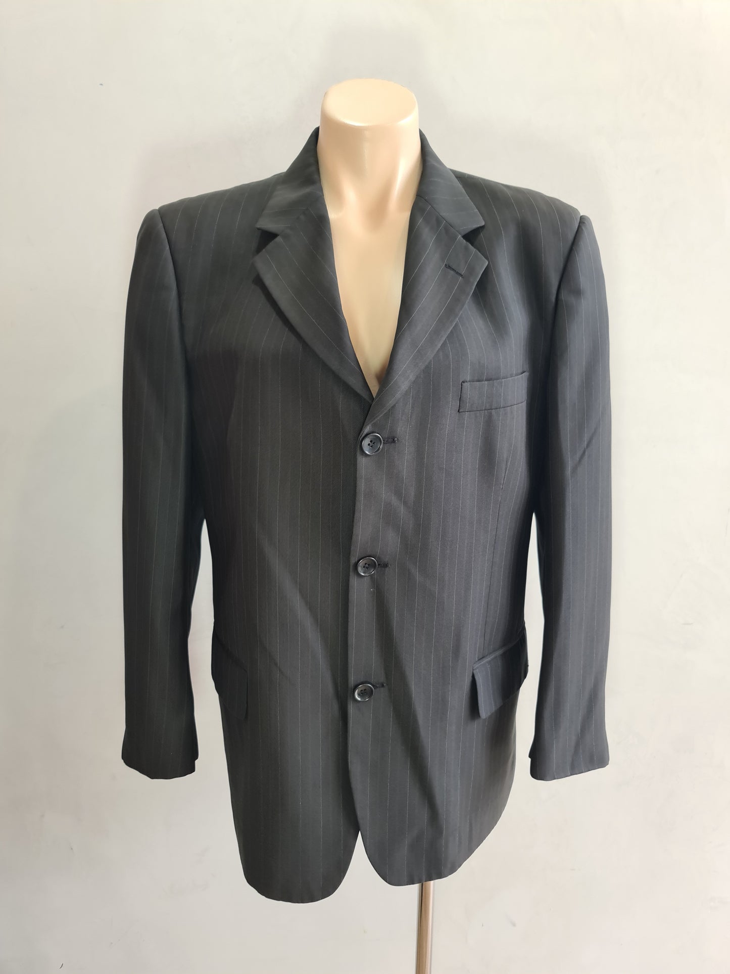 Vintage Muller's Striped Blazer -size L