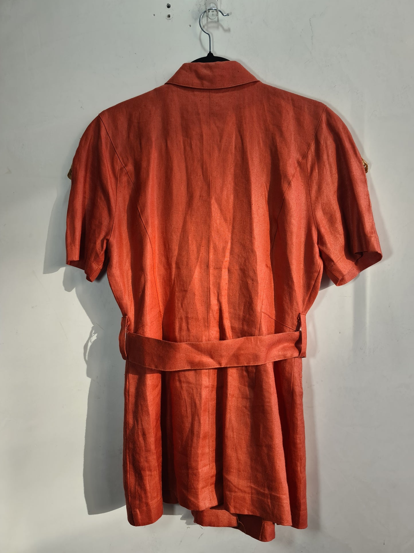 Vintage Maggy Terracotta Jacket with Belt - size M