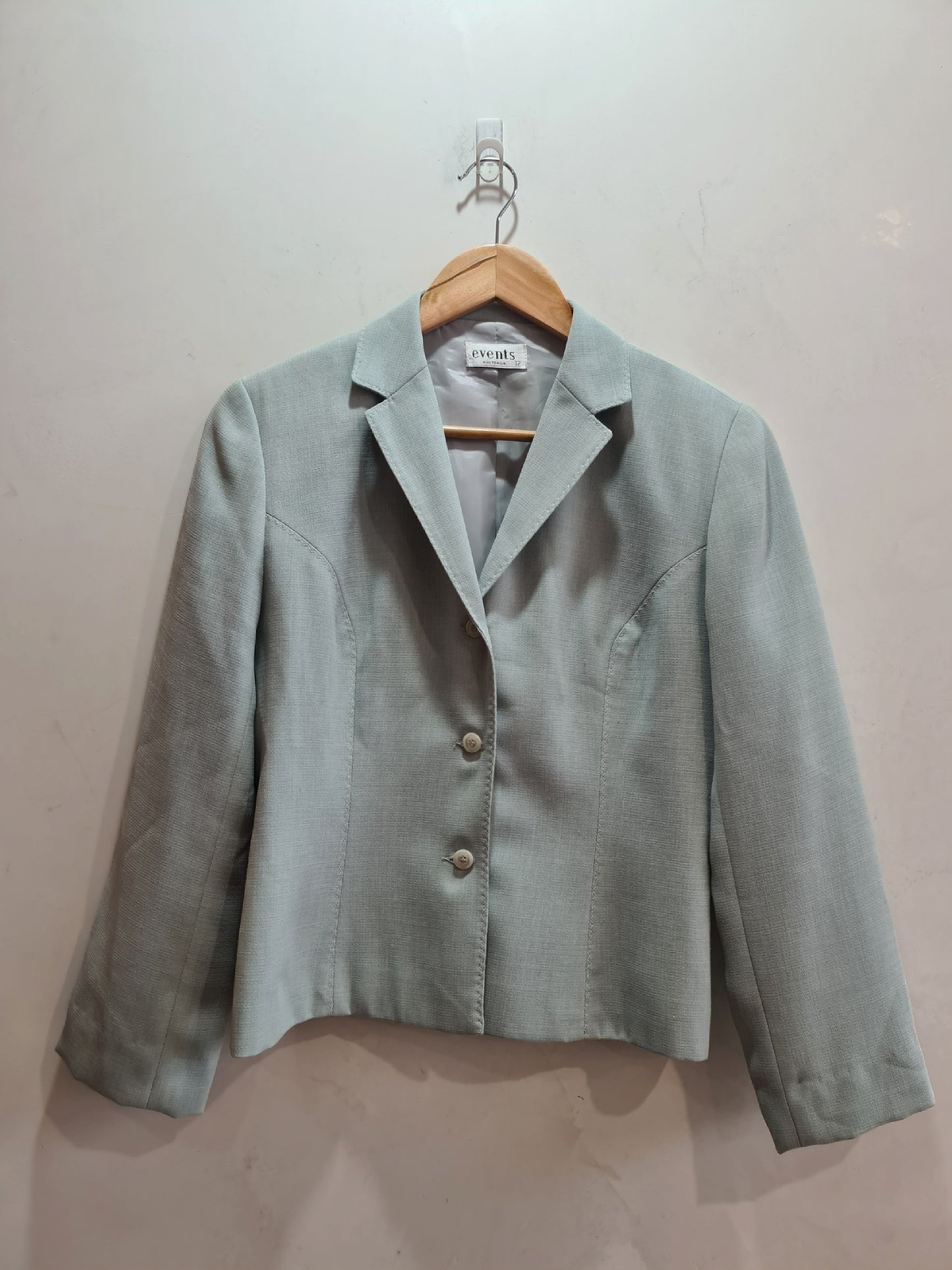 Vintage Events Blue Jacket - size 12