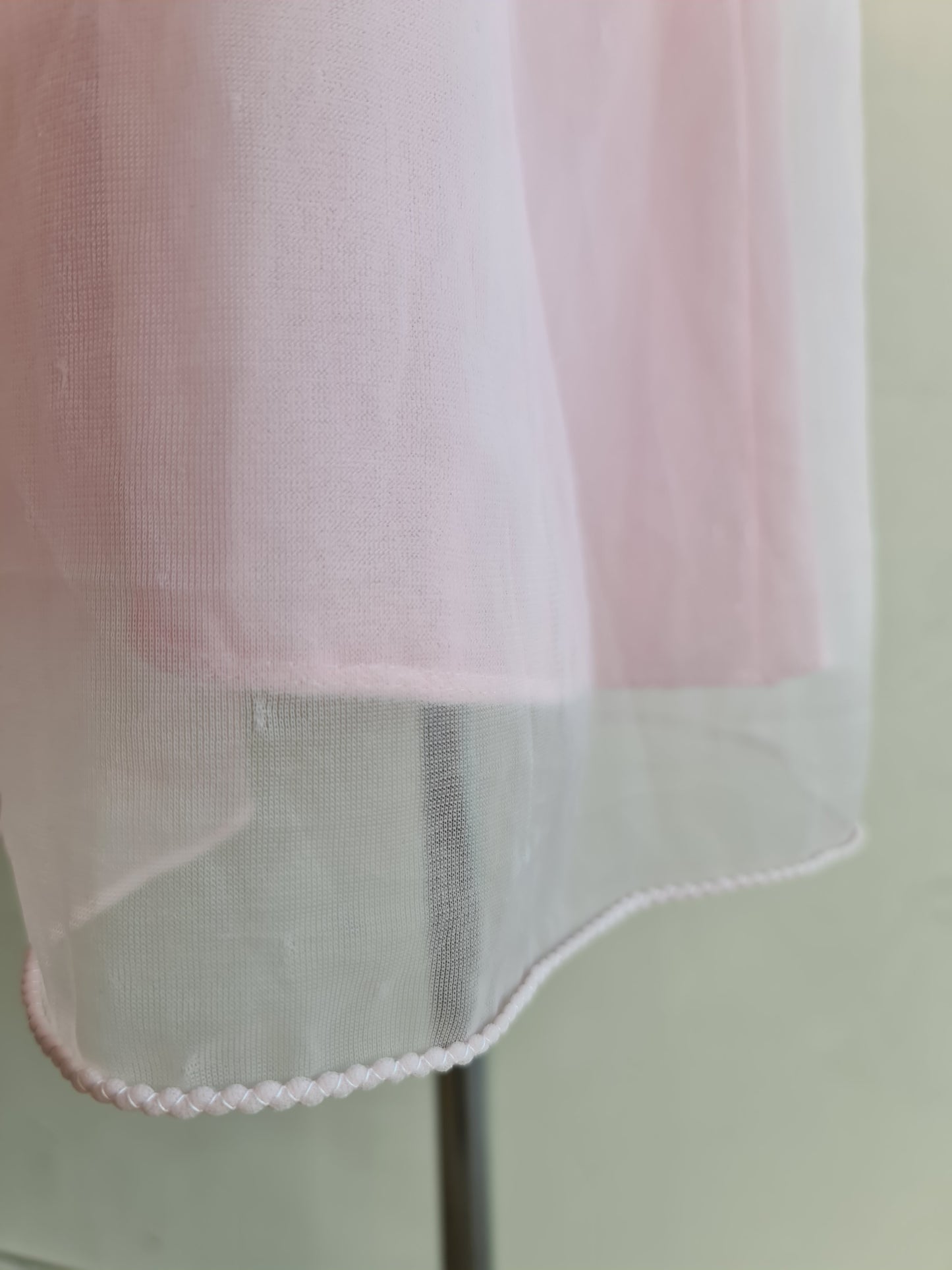 Vintage 50's Baby Pink Gown - size S