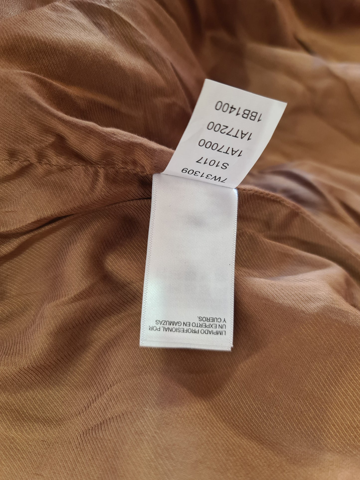 Lucky Brand Brown Leather Jacket - size S