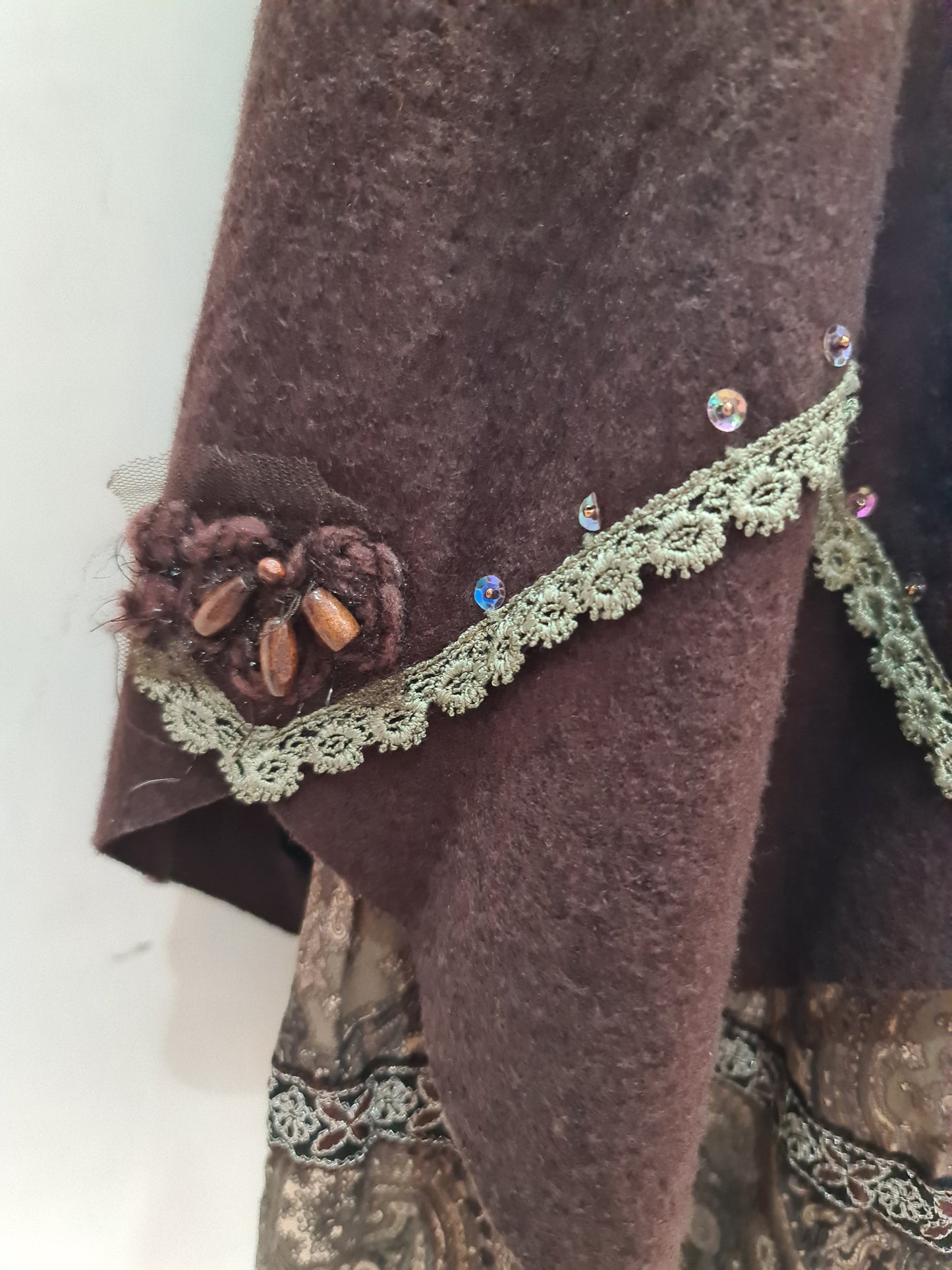 Vintage Boo Radley Brown Skirt - size M