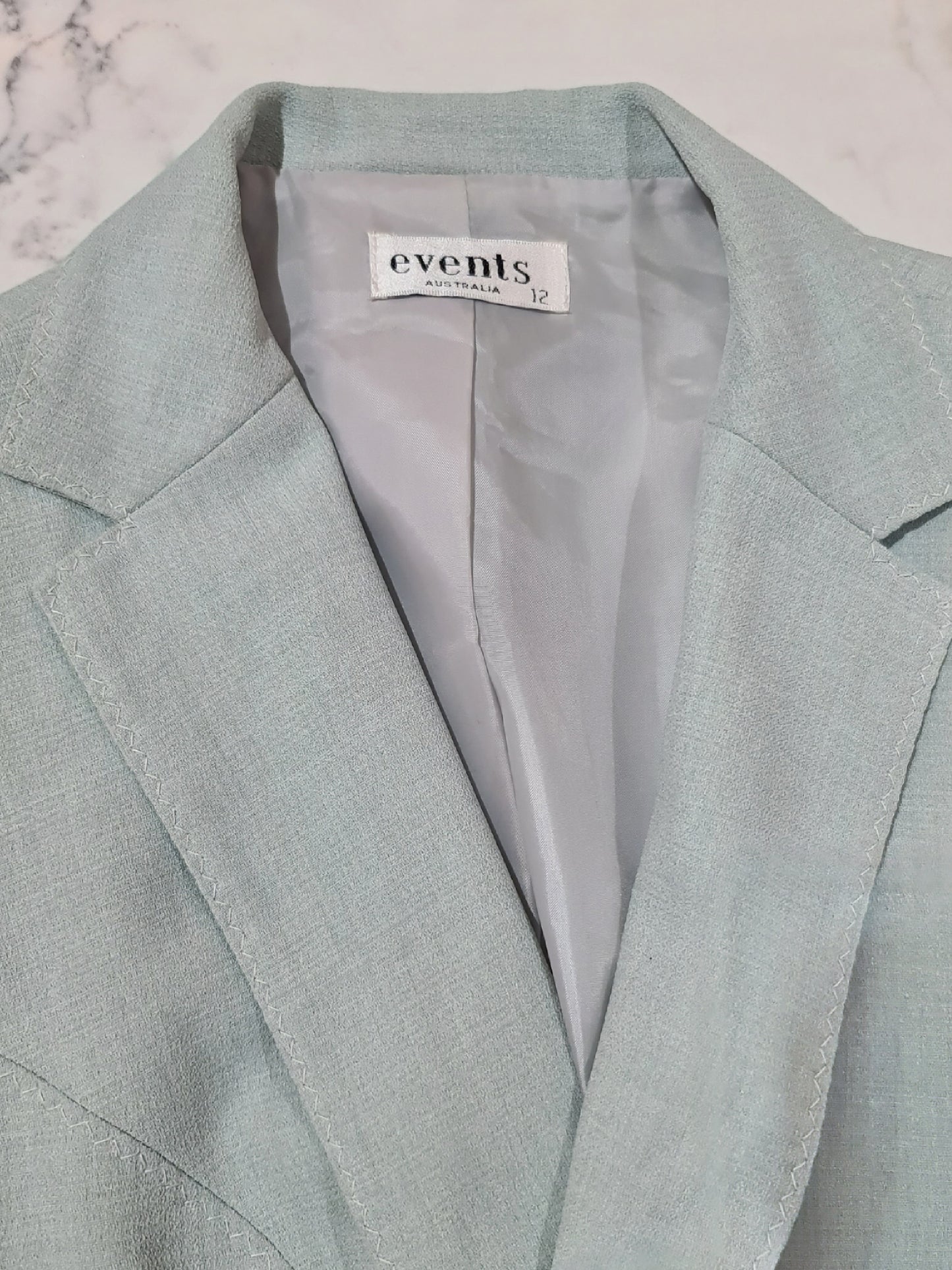 Vintage Events Blue Jacket - size 12