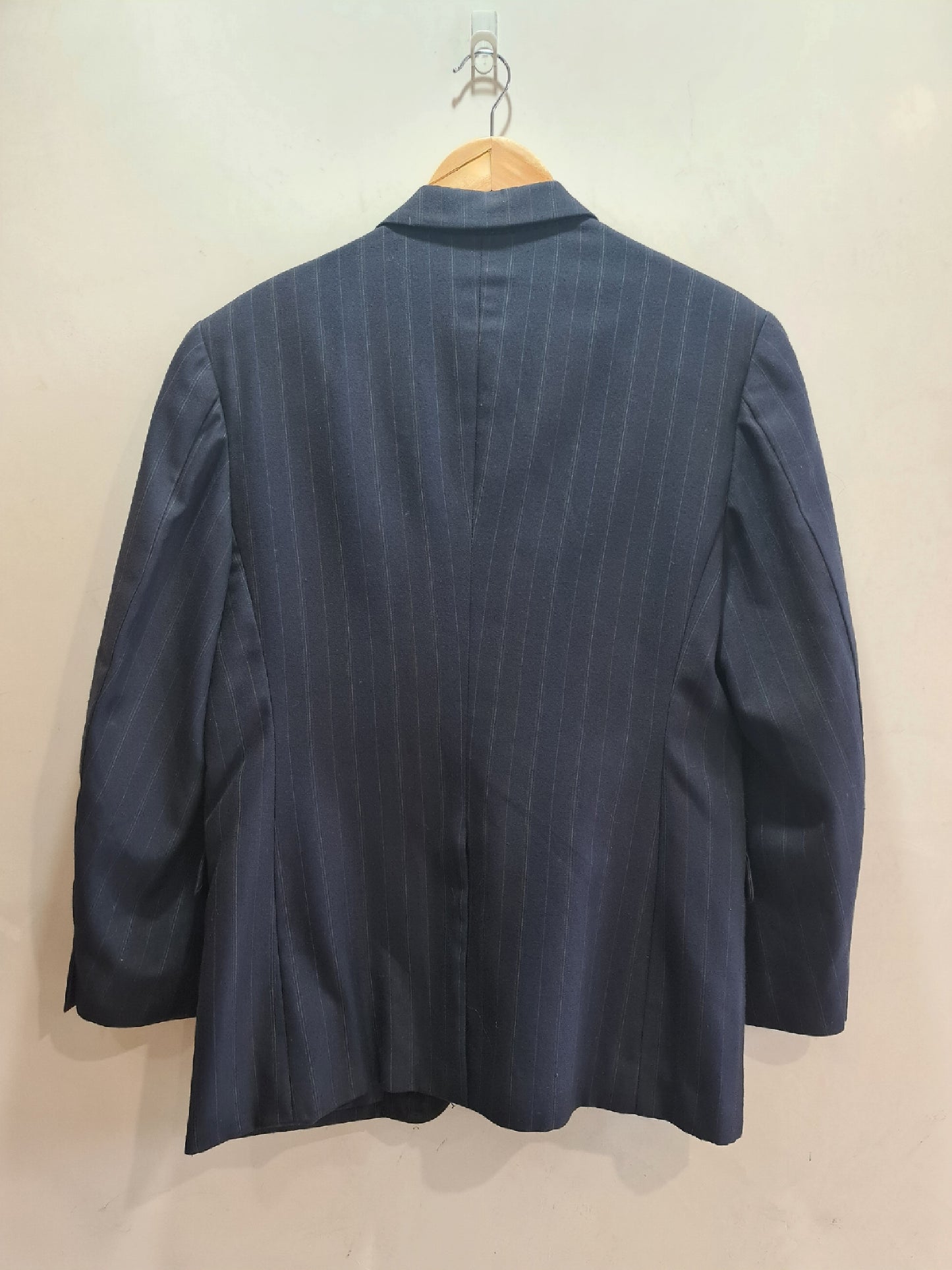 Vintage Murkh Navy Striped Blazer - Size L