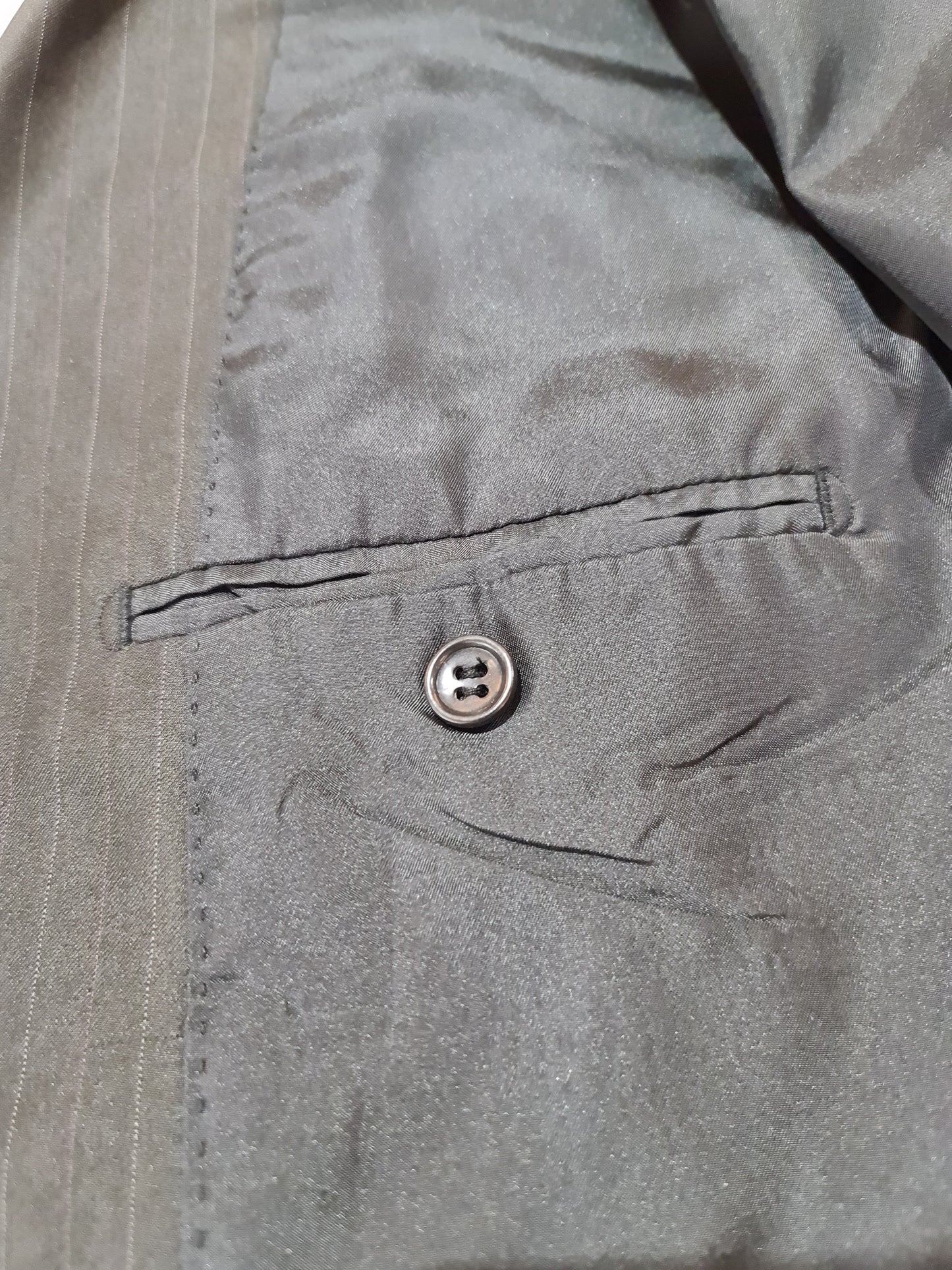 Vintage Muller's Striped Blazer -size L