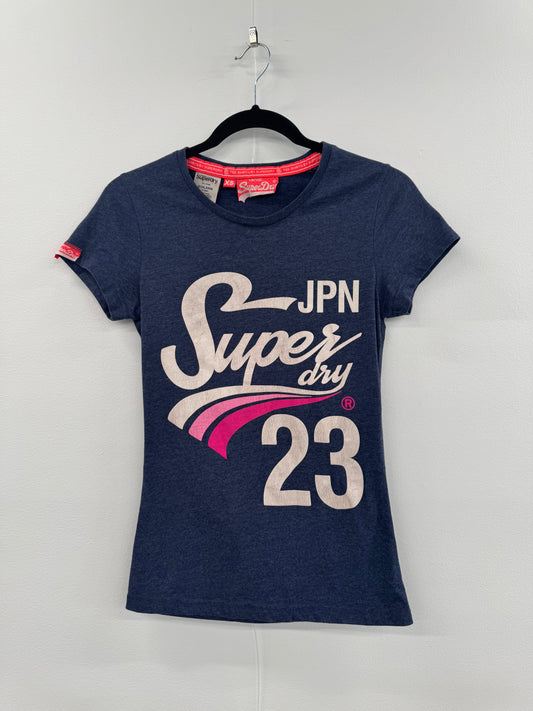 Superdry Logo Tee - Size XXS