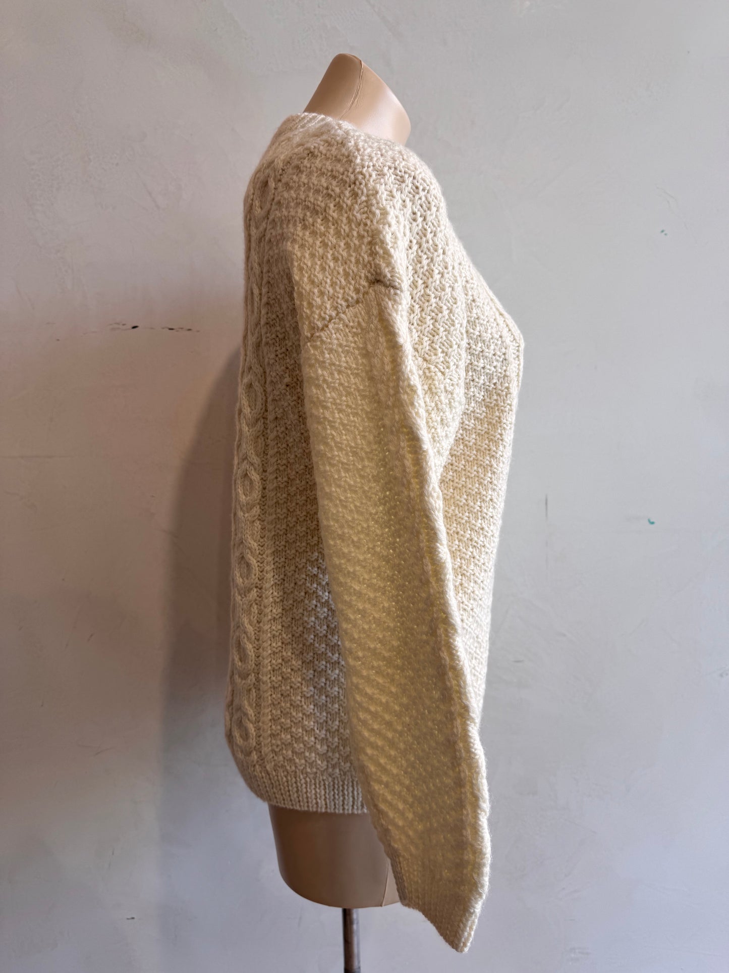 Club petites wool cable jumper NWT - size S