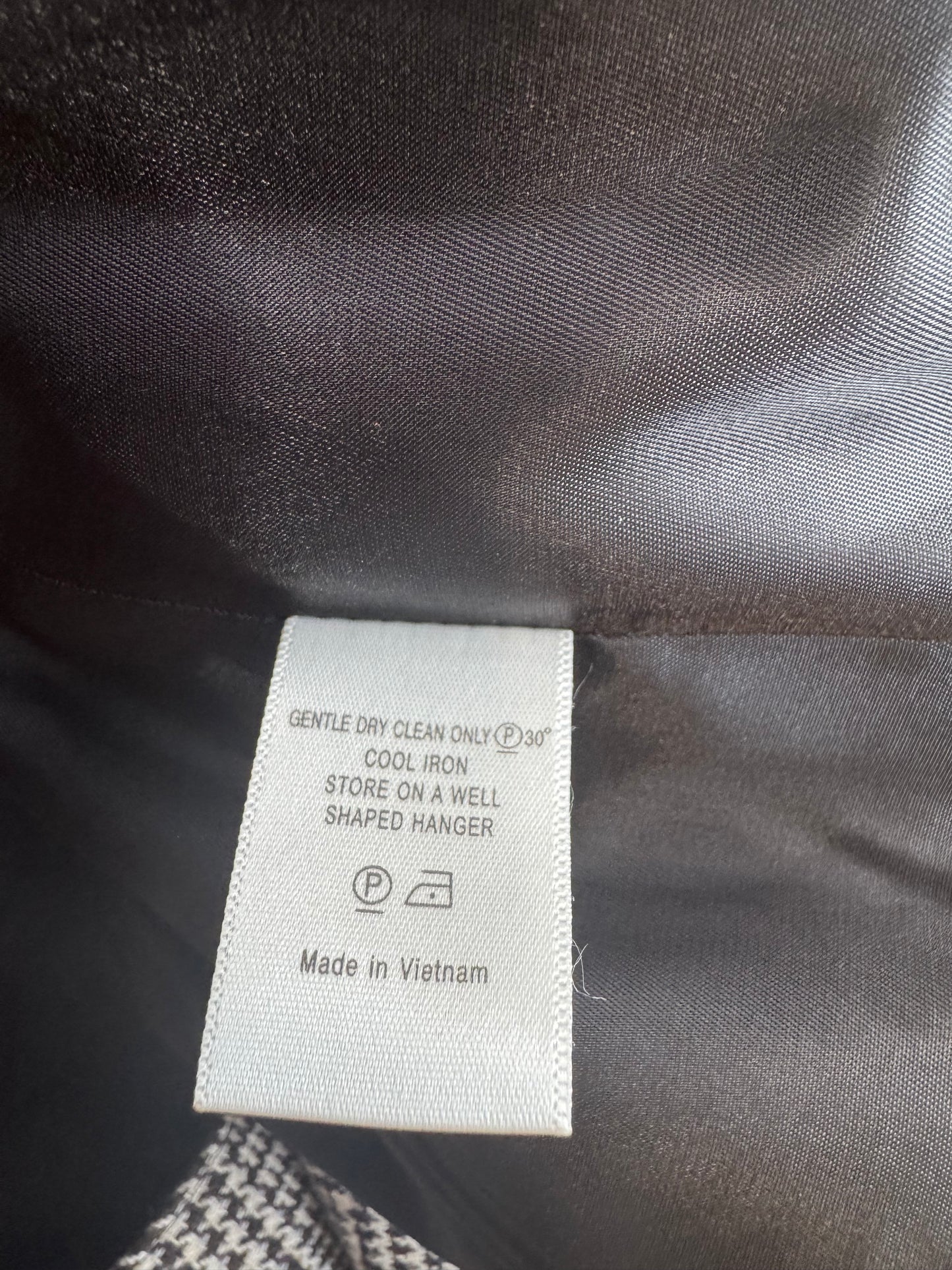 Witchery plaid blazer - size 8