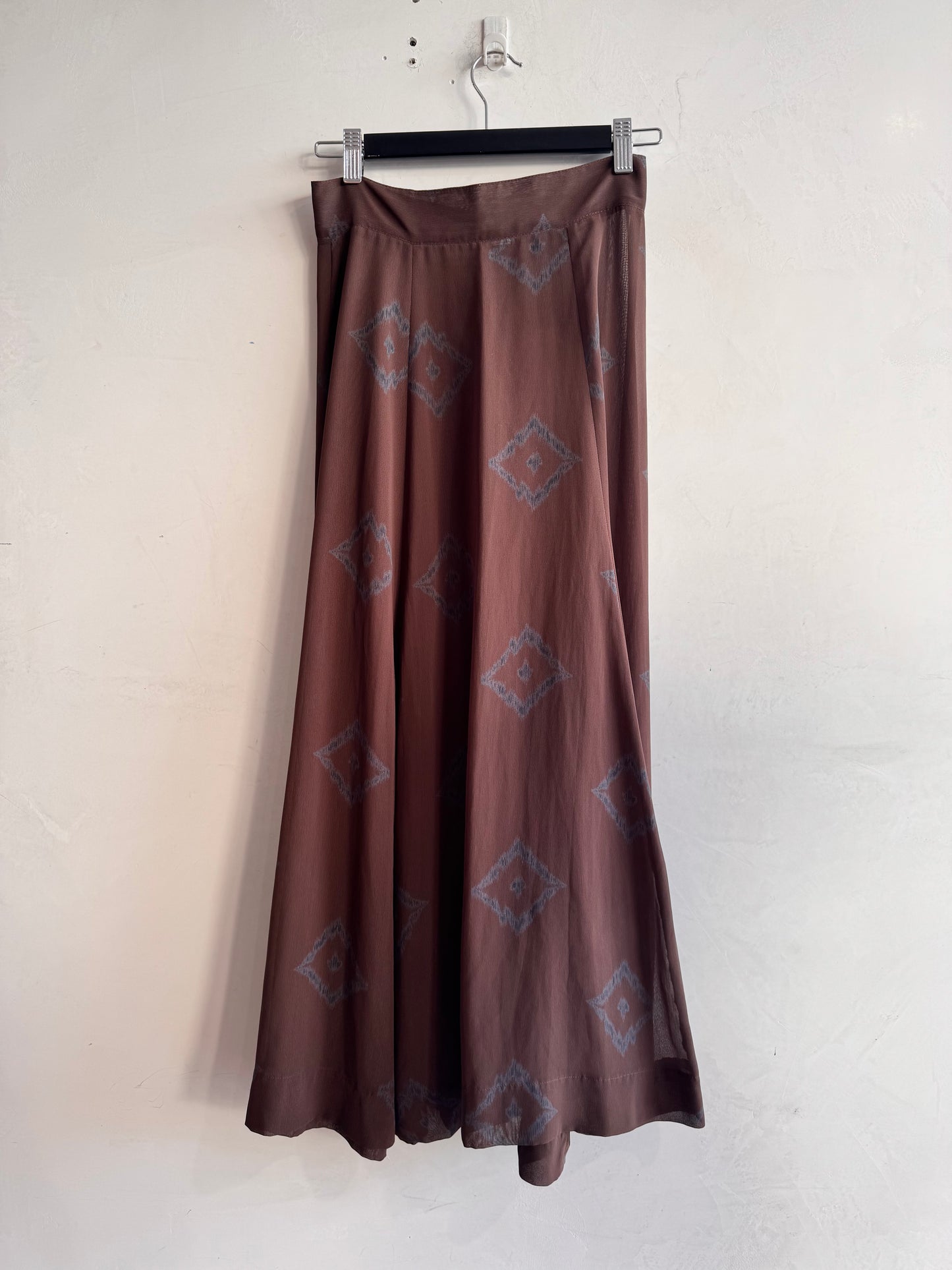 Brown semi sheer skirt - size XS