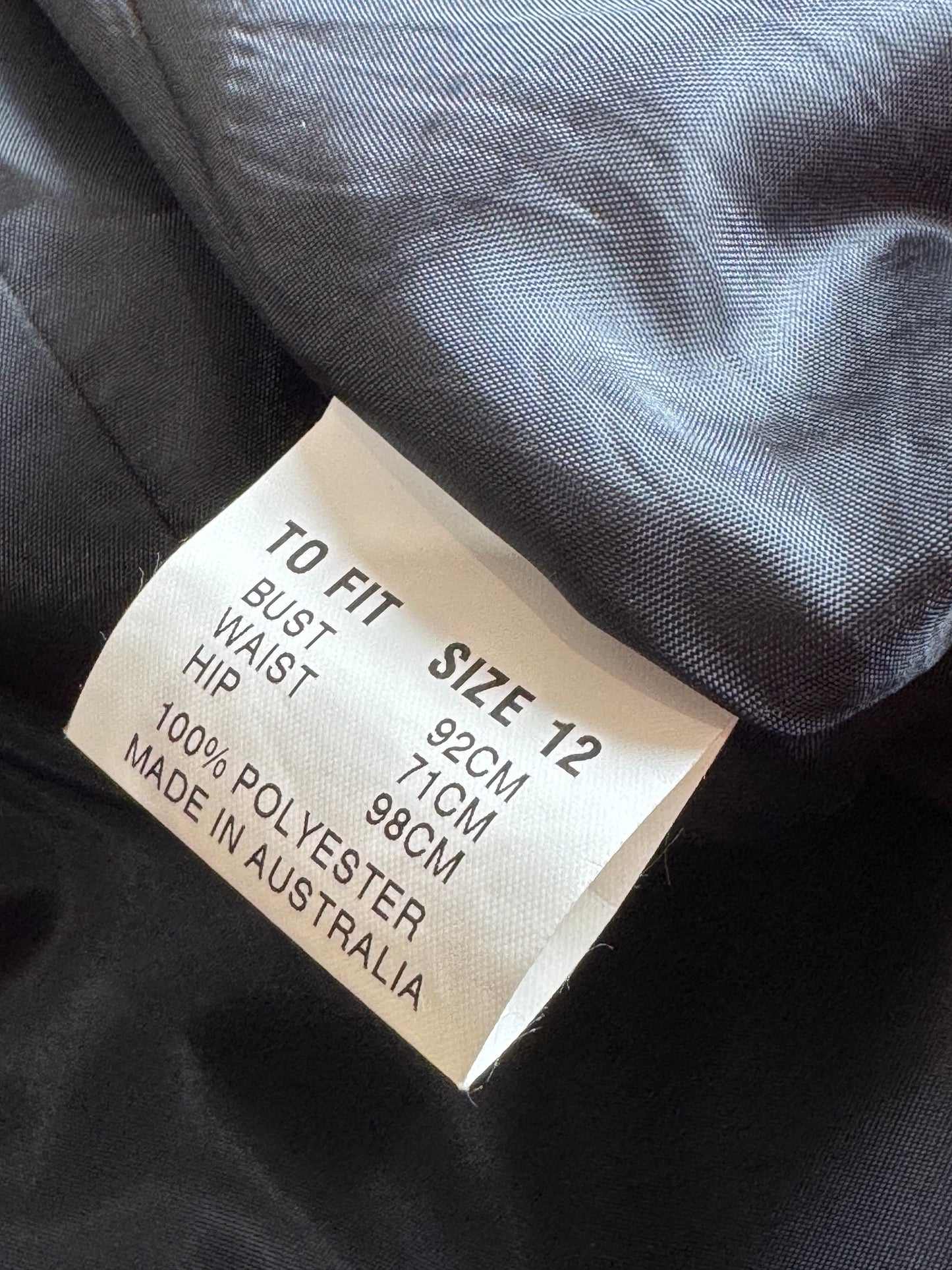 Vintage The Classic Club black dress -  size S