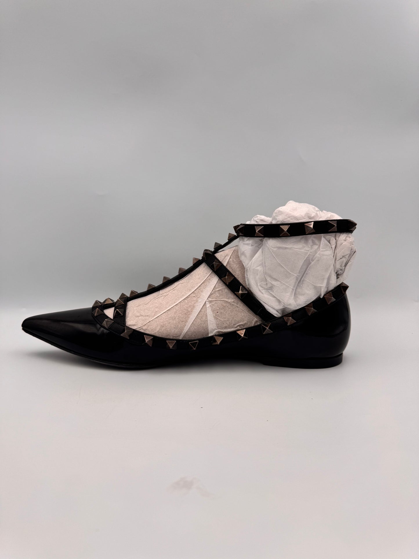 Valentino Studded Flats Size 39.5