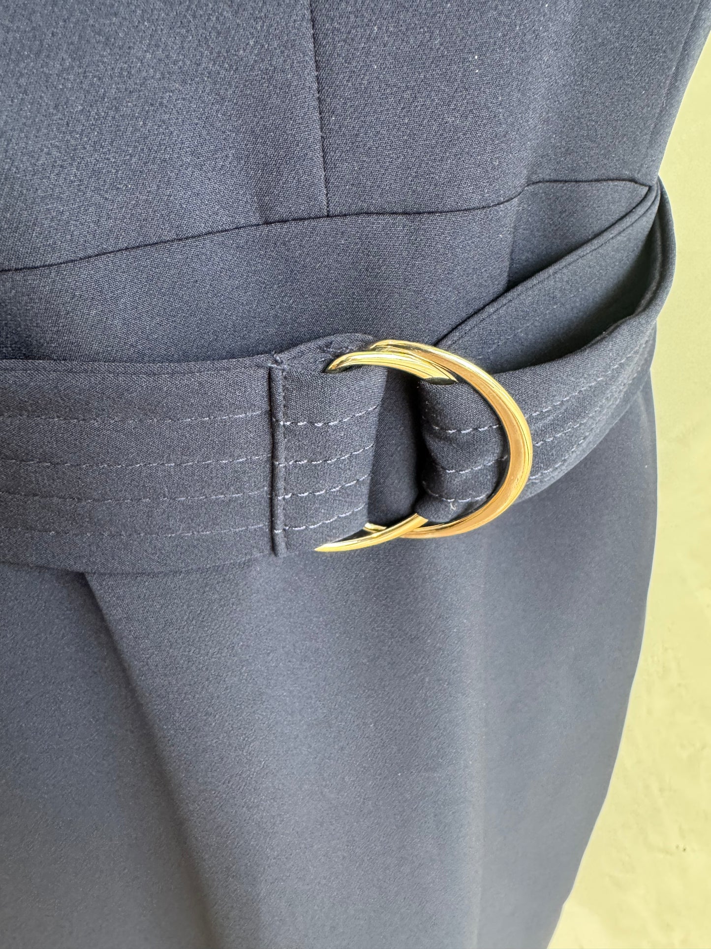 Dorothy Perkins navy dress - size 13