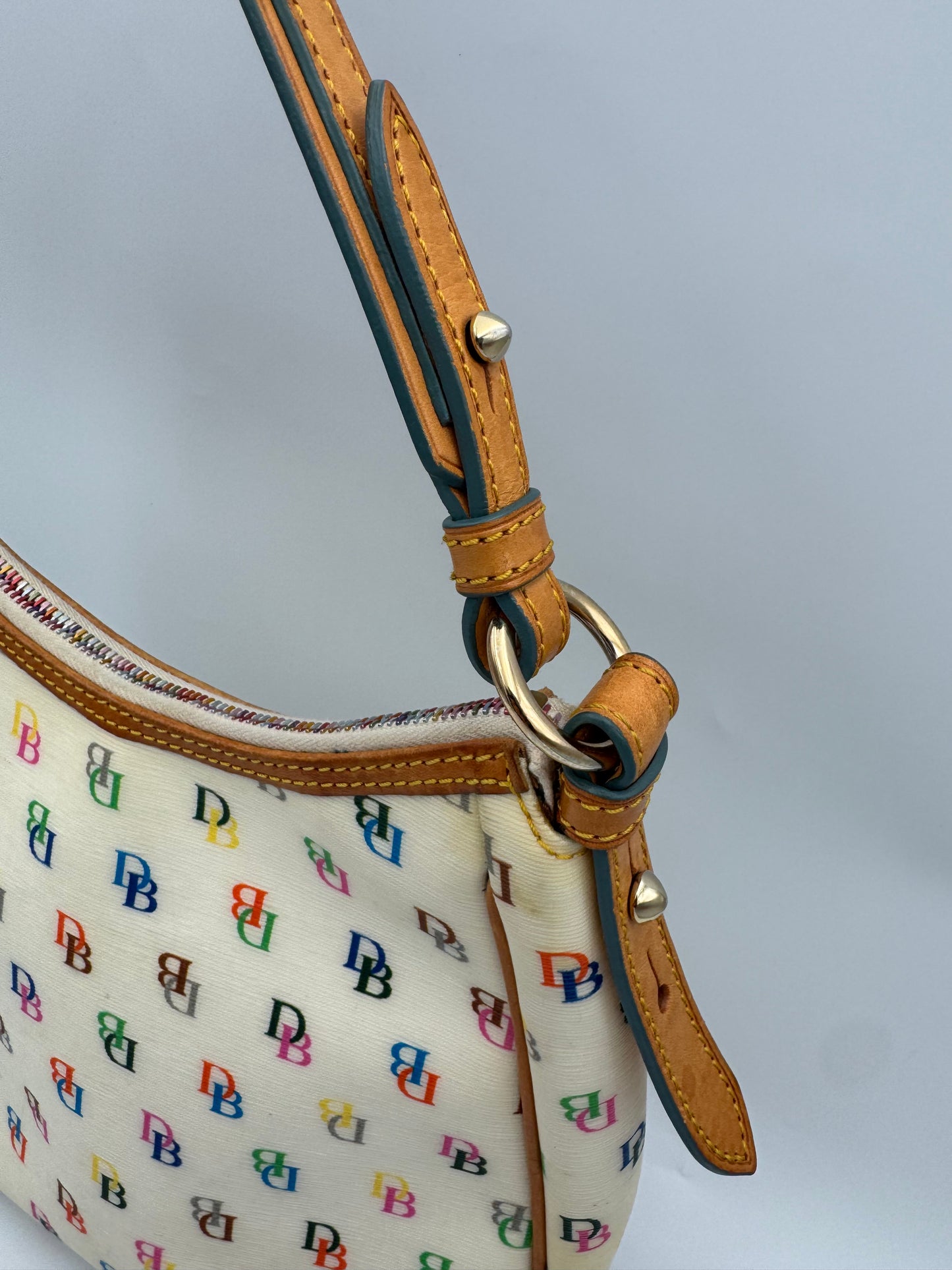 Classic Dooney & Bourke Vintage Monogram Shoulder Bag