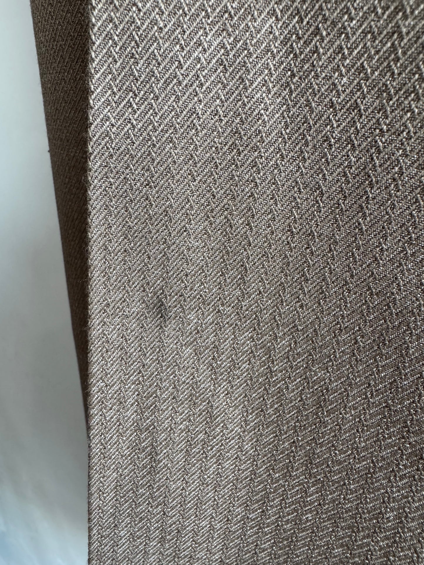 Vintage Bespoke beige pleated pants - size M