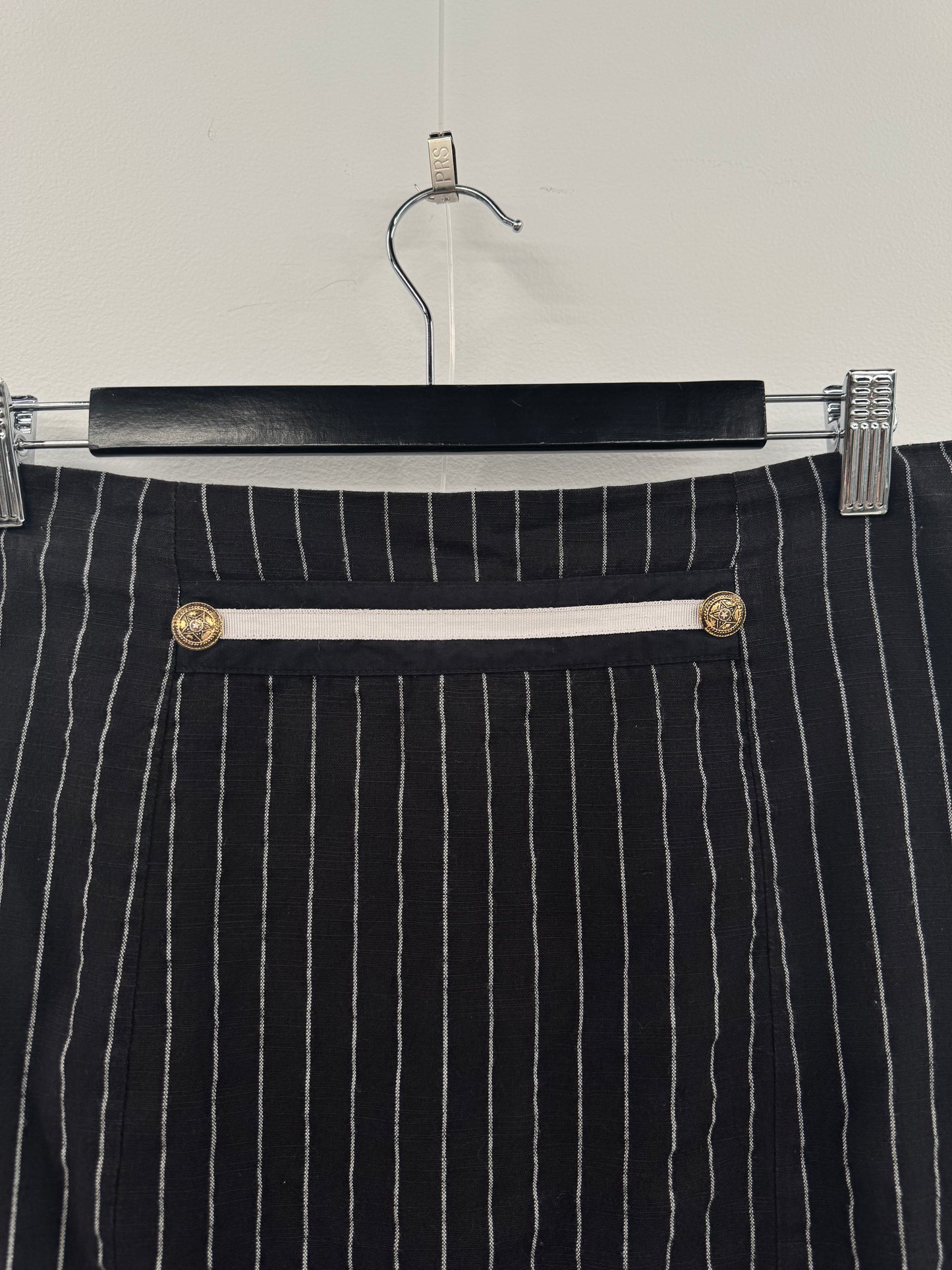 Peace Angels Striped Skirt - Size S