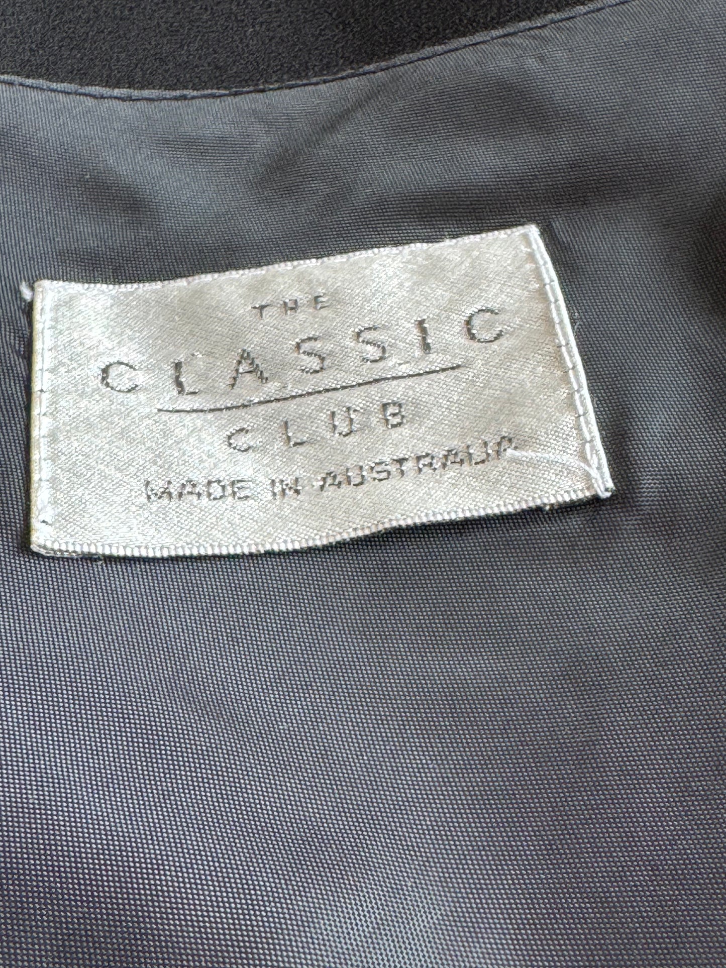Vintage The Classic Club black dress -  size S