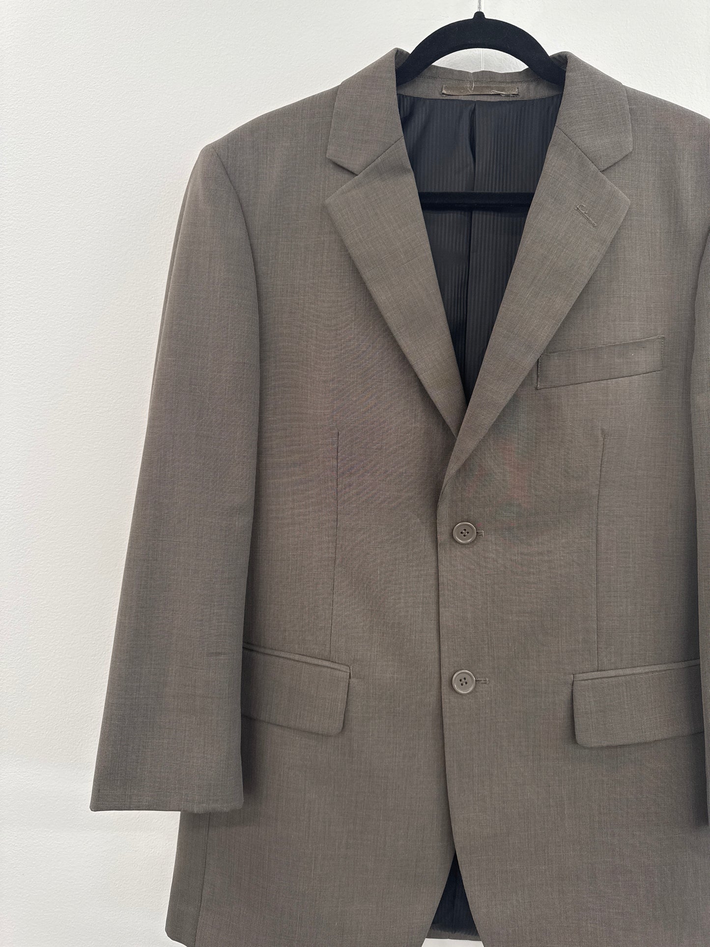 PONTI Taupe S/Breasted Blazer - Size M/L