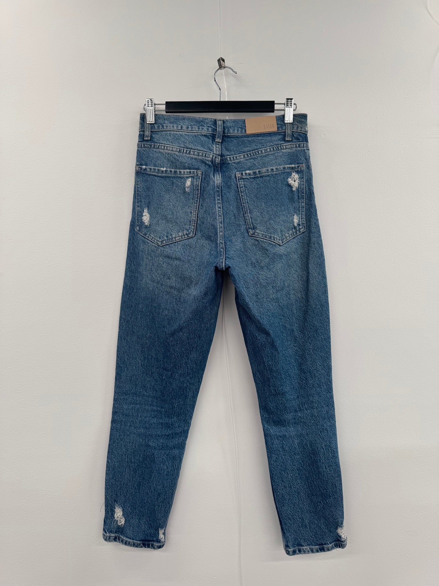 Rails Blue Distressed Jeans - Size 8