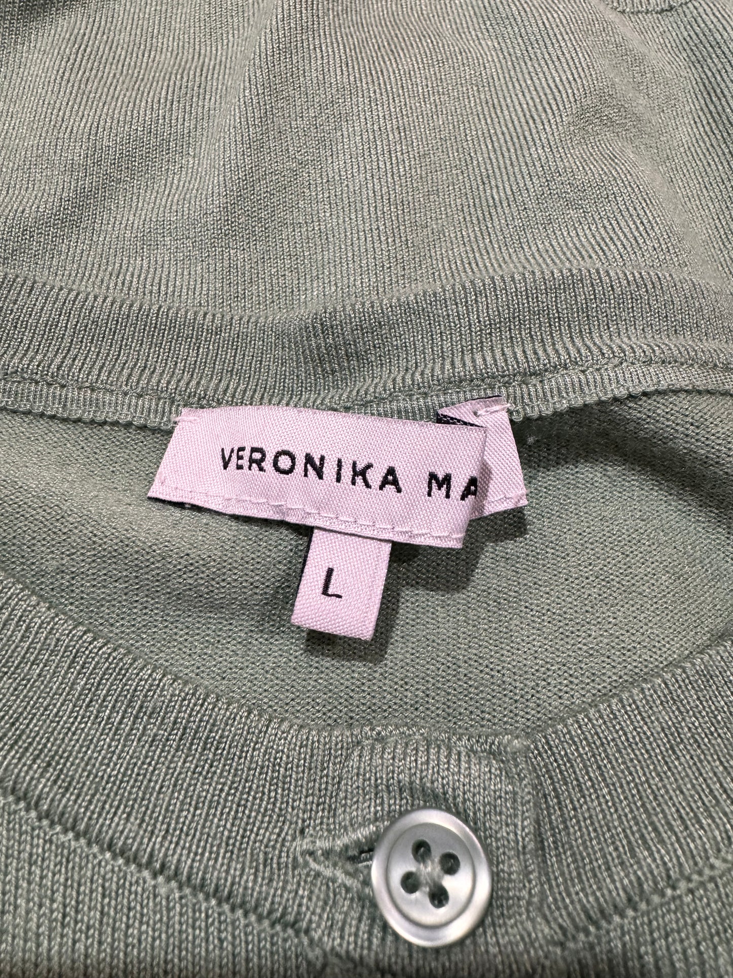 Veronika Maine green cardigan - size L