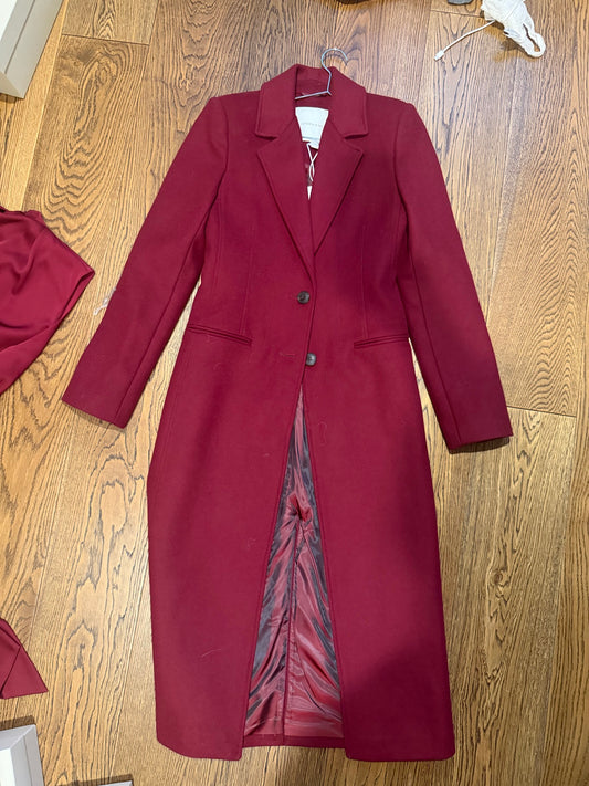 Red Viktoria & Woods Burgundy Coat - size 0 Size