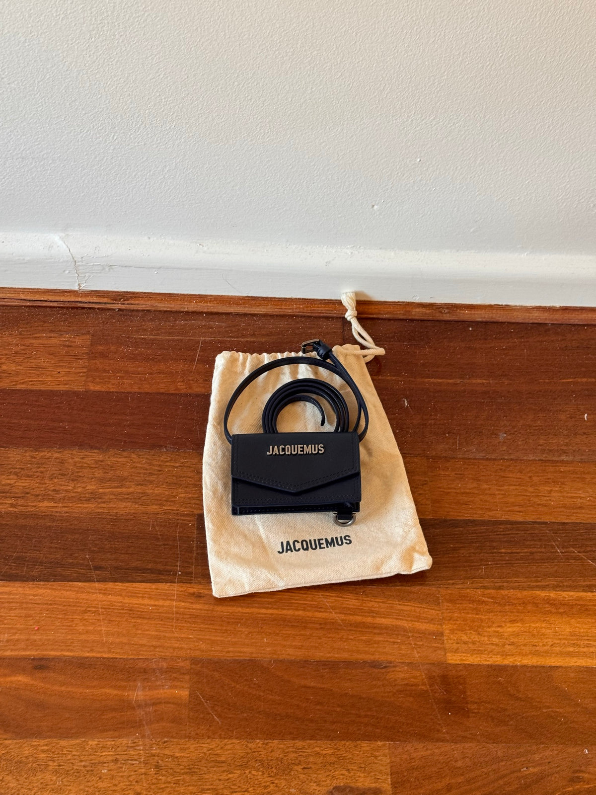 Black Jacquemus Black Leather Mini Bag Size O/S