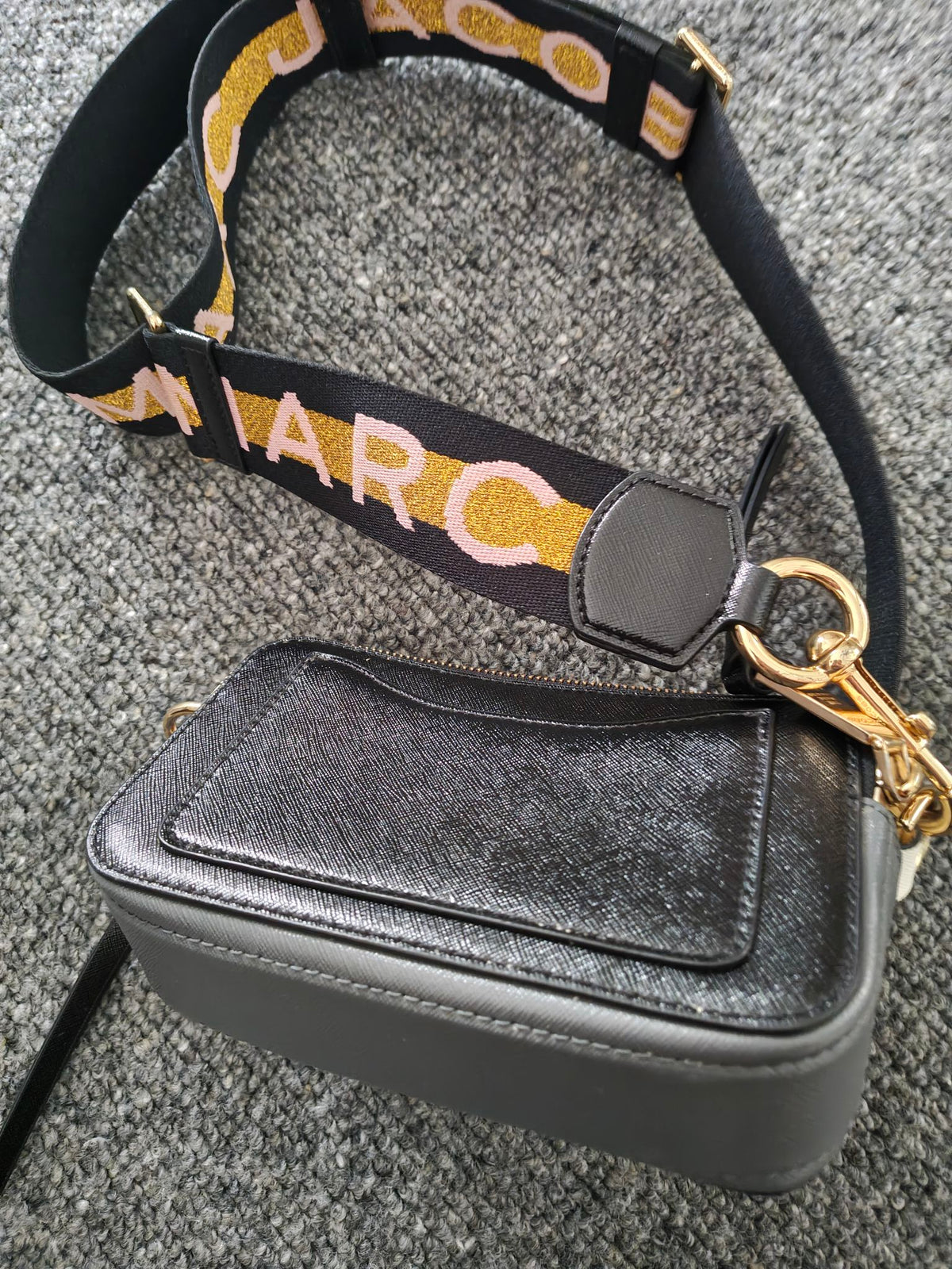 Black Marc Jacobs Black Snapshot Crossbody Bag Size O/S