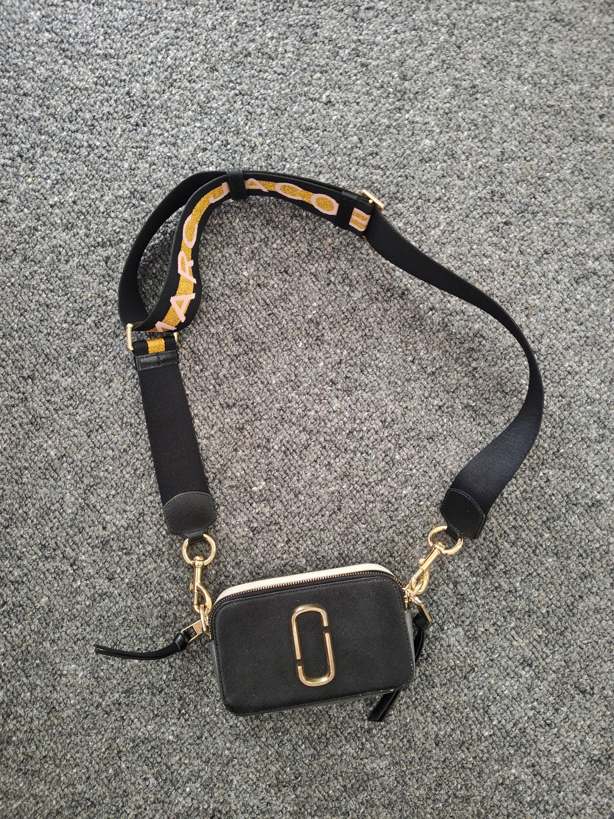 Black Marc Jacobs Black Snapshot Crossbody Bag Size O/S