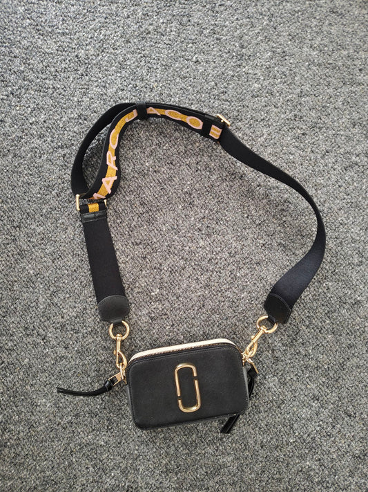 Black Marc Jacobs Black Snapshot Crossbody Bag Size O/S