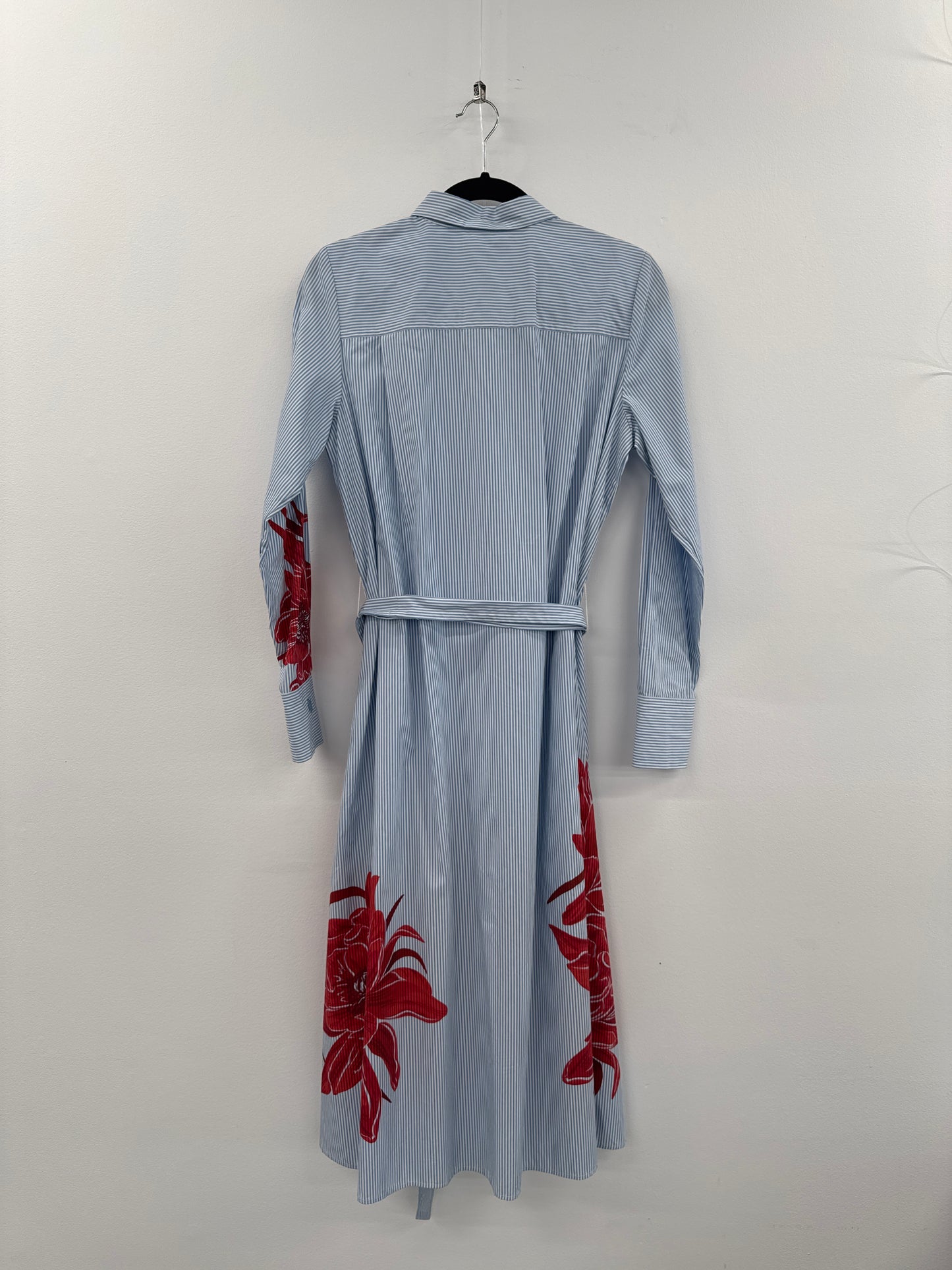 Tommy Hilfiger Floral Midi Shirtdress - Size 8