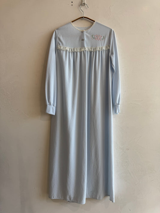 Vintage Pedita blue gown -size 10