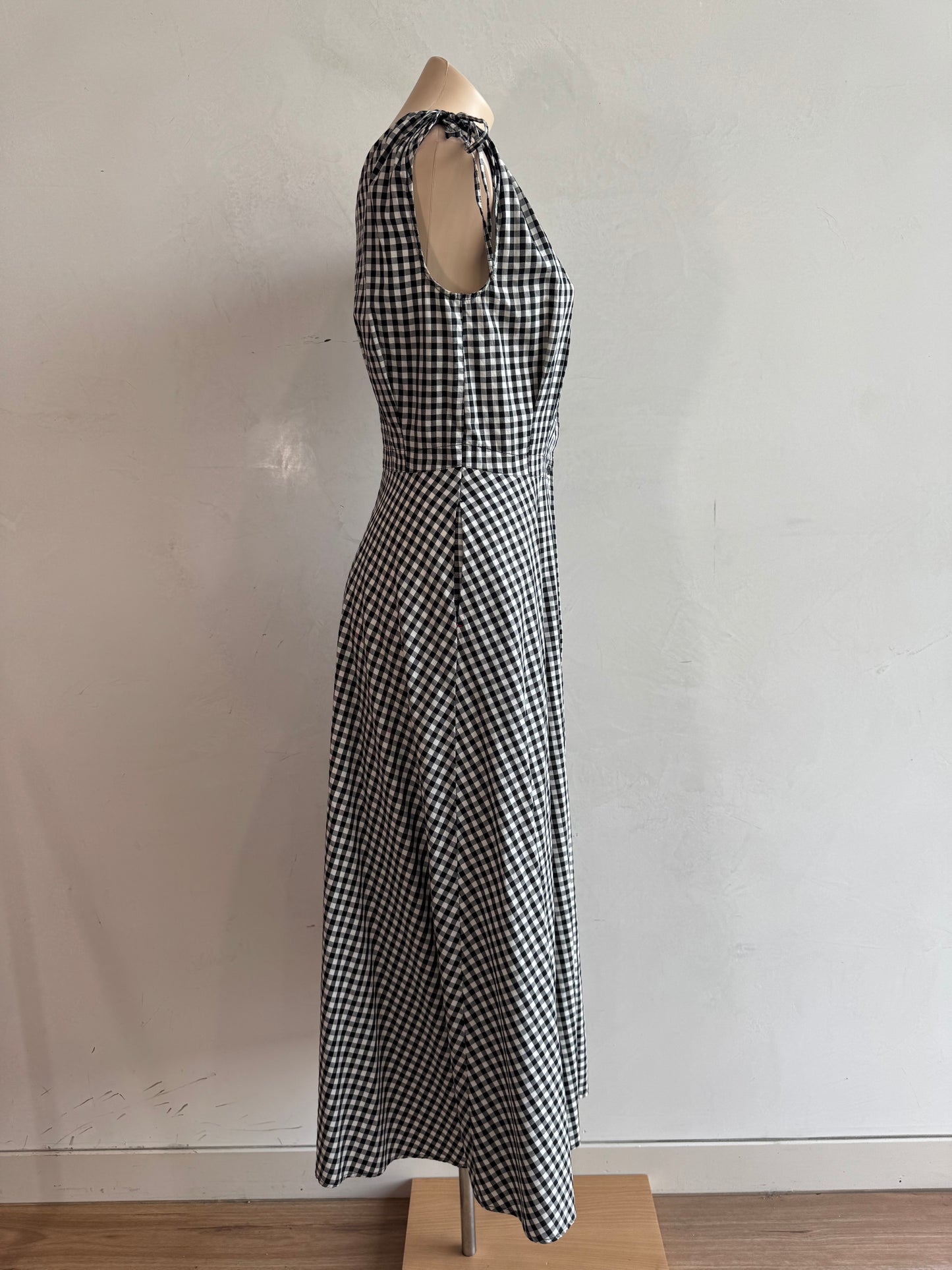 Uniqlo x Ines De La Fressange square check dress - size 10